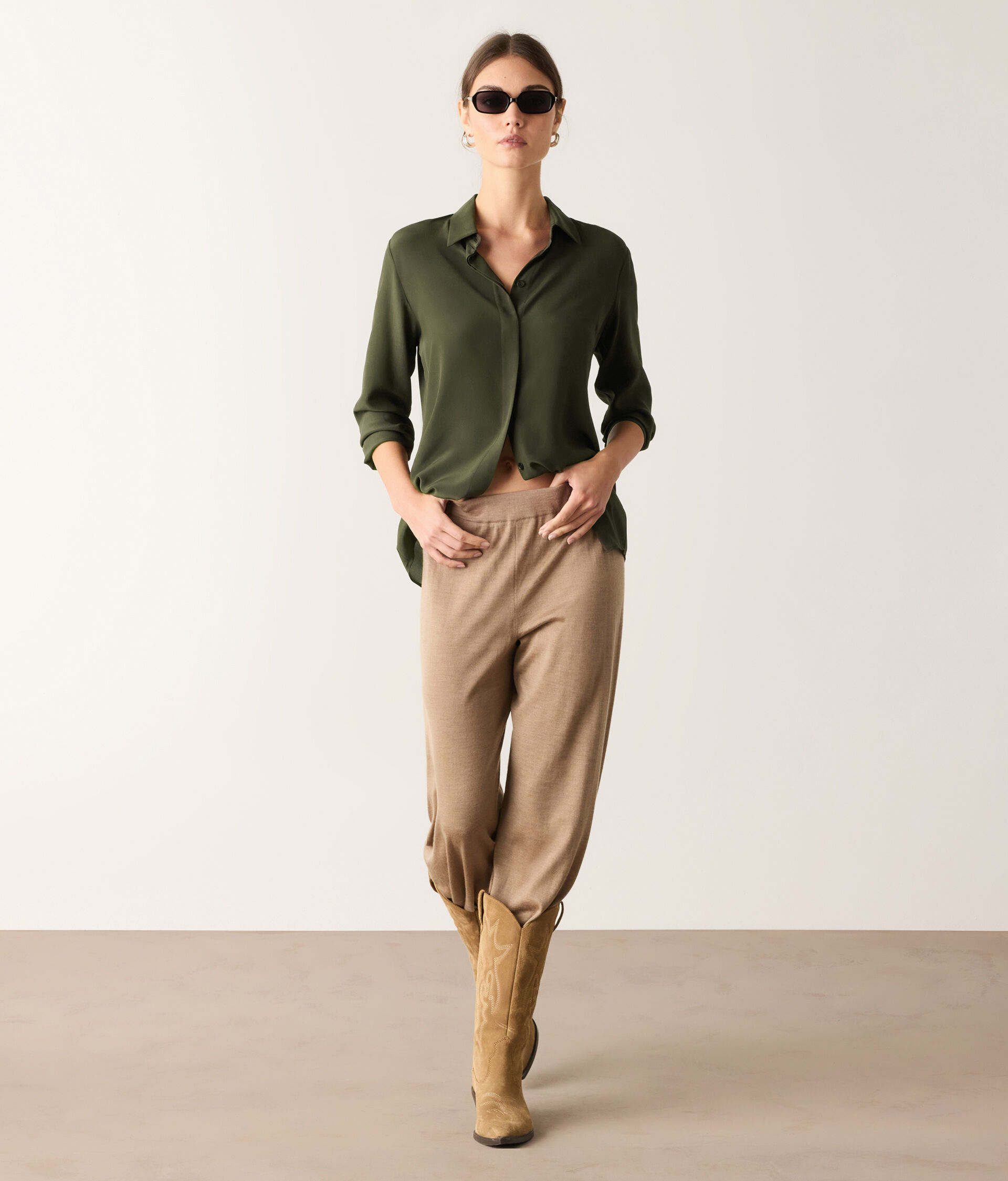 Chemise en soie