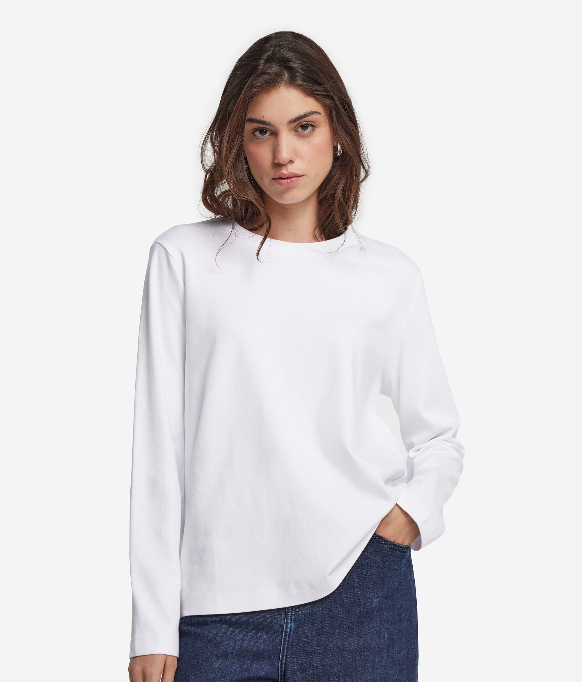 Cotton Crewneck Sweater