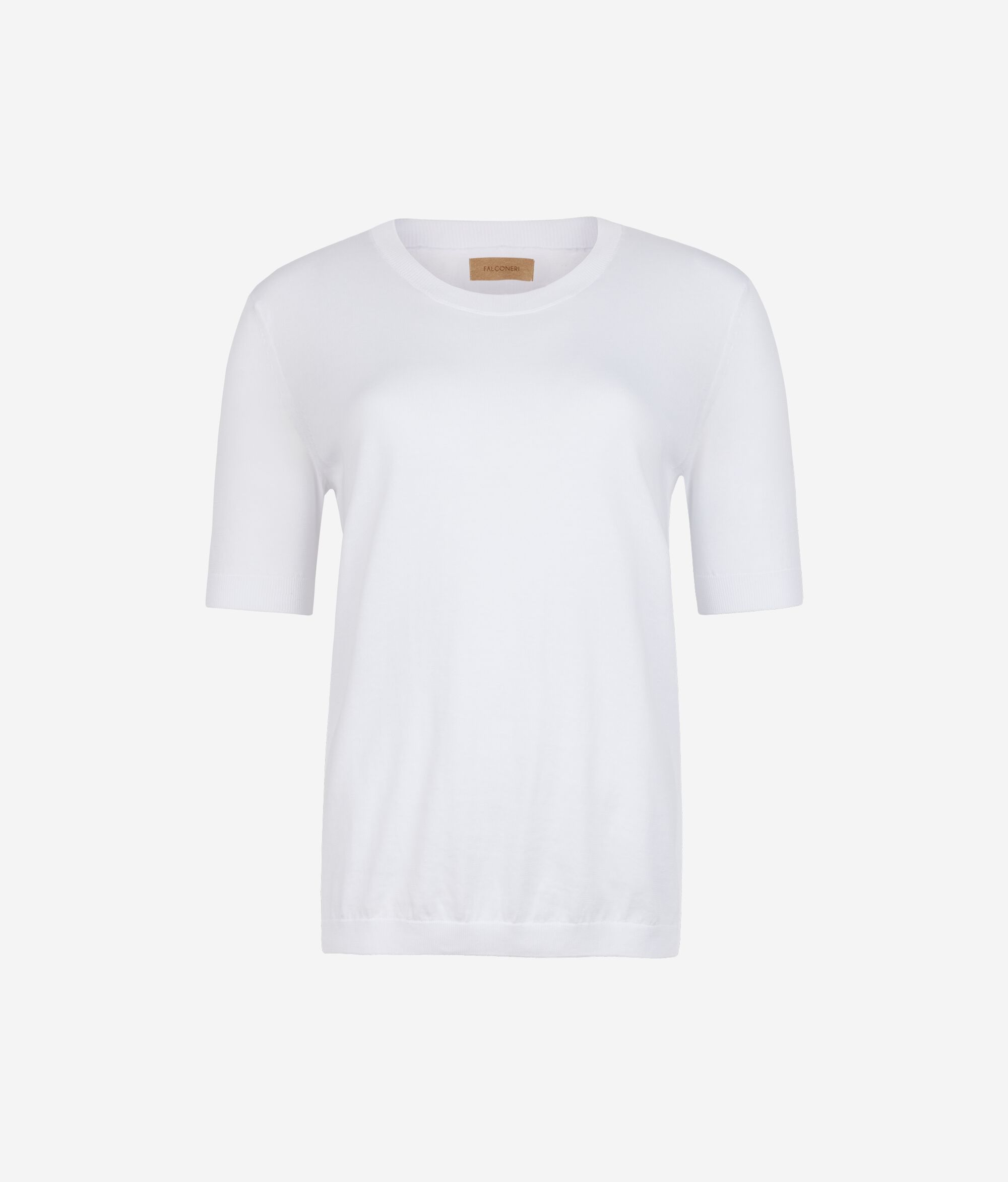 Crew-Neck Cotton T-Shirt Fresh