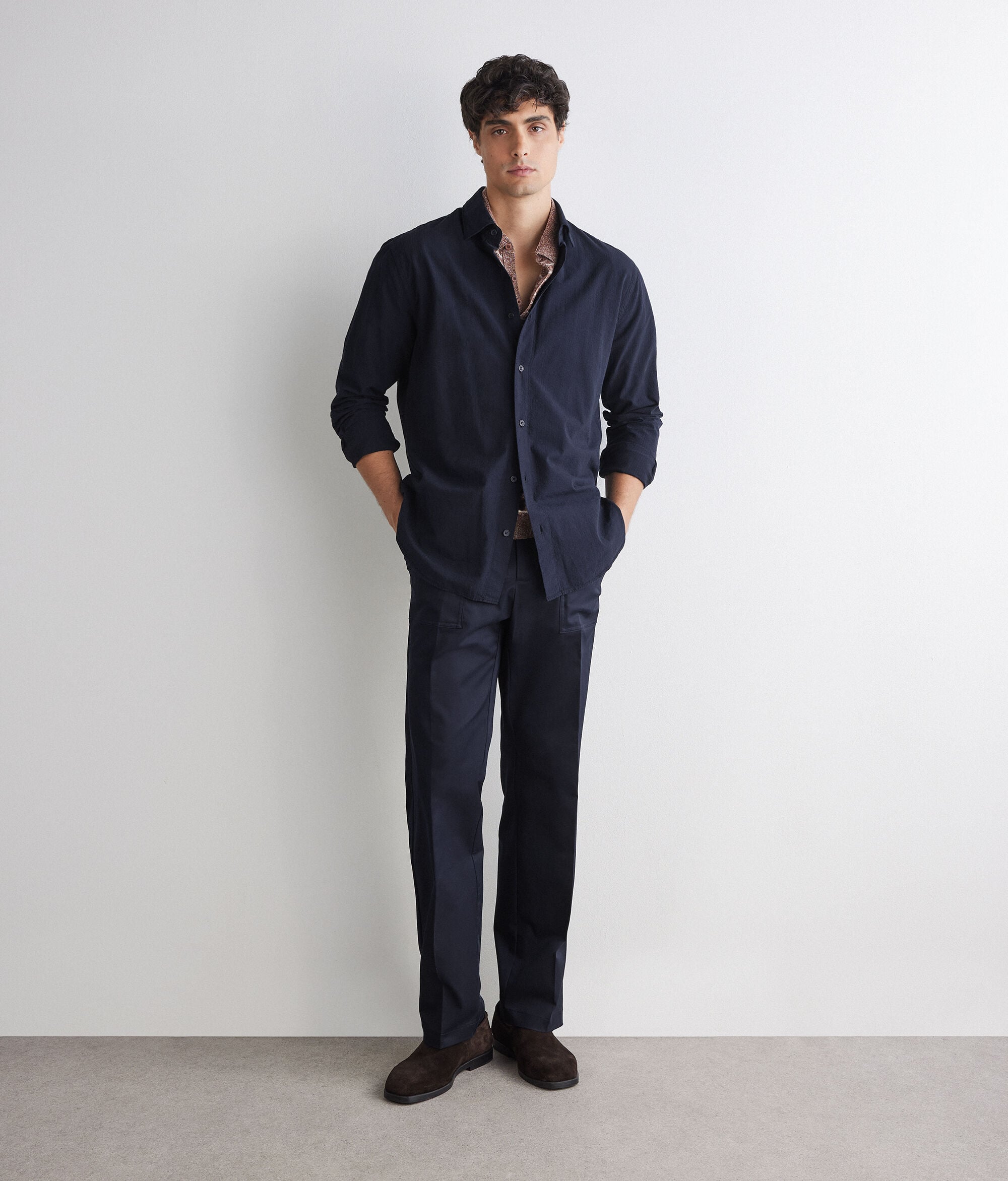 Pantalone worker in cotone