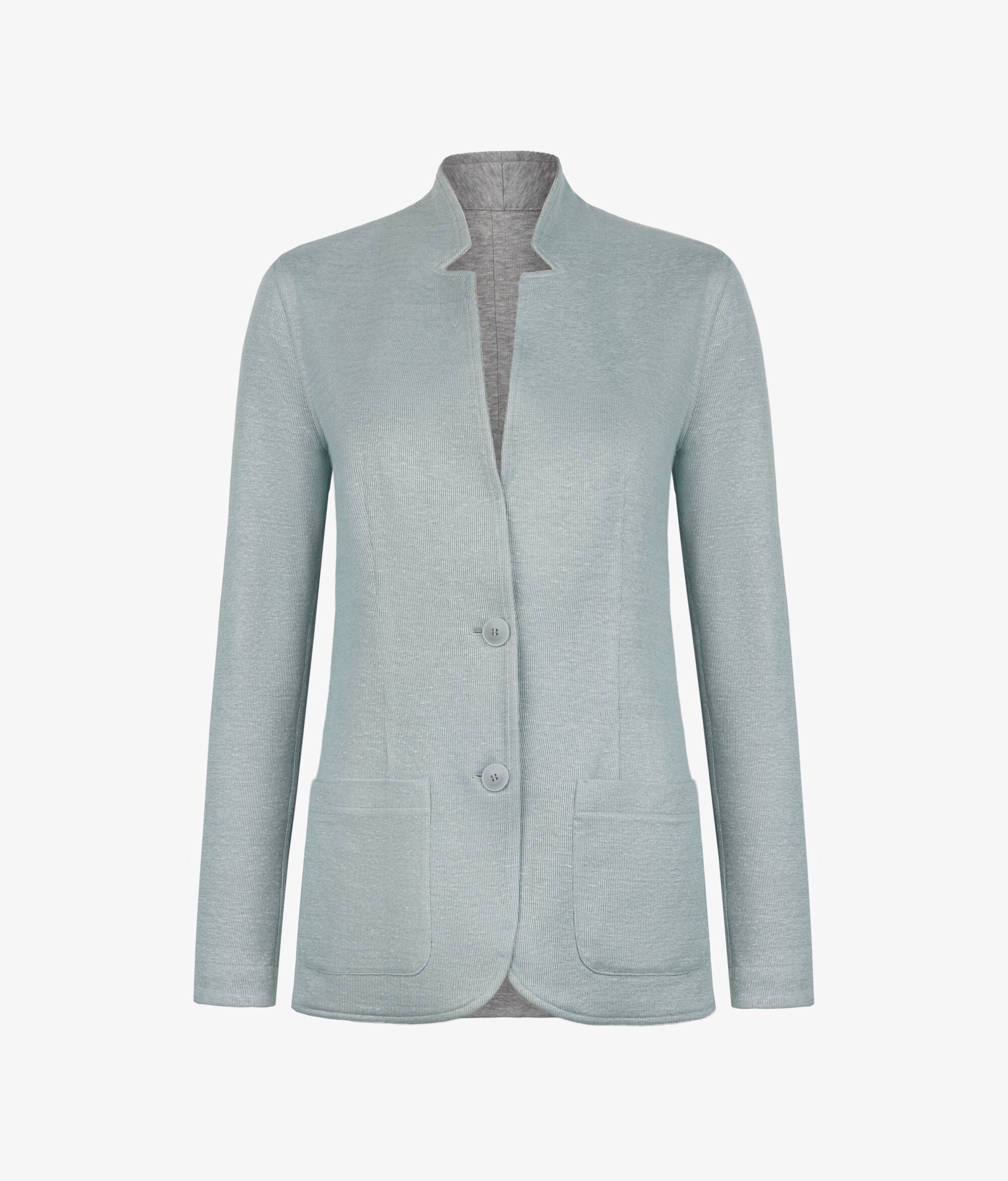 色 (いろ) Aquamarine/Gray melange