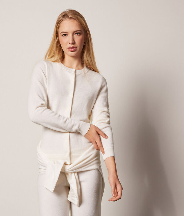Ζακέτα με Στρογγυλή Λαιμόκοψη από Ultrasoft Cashmere