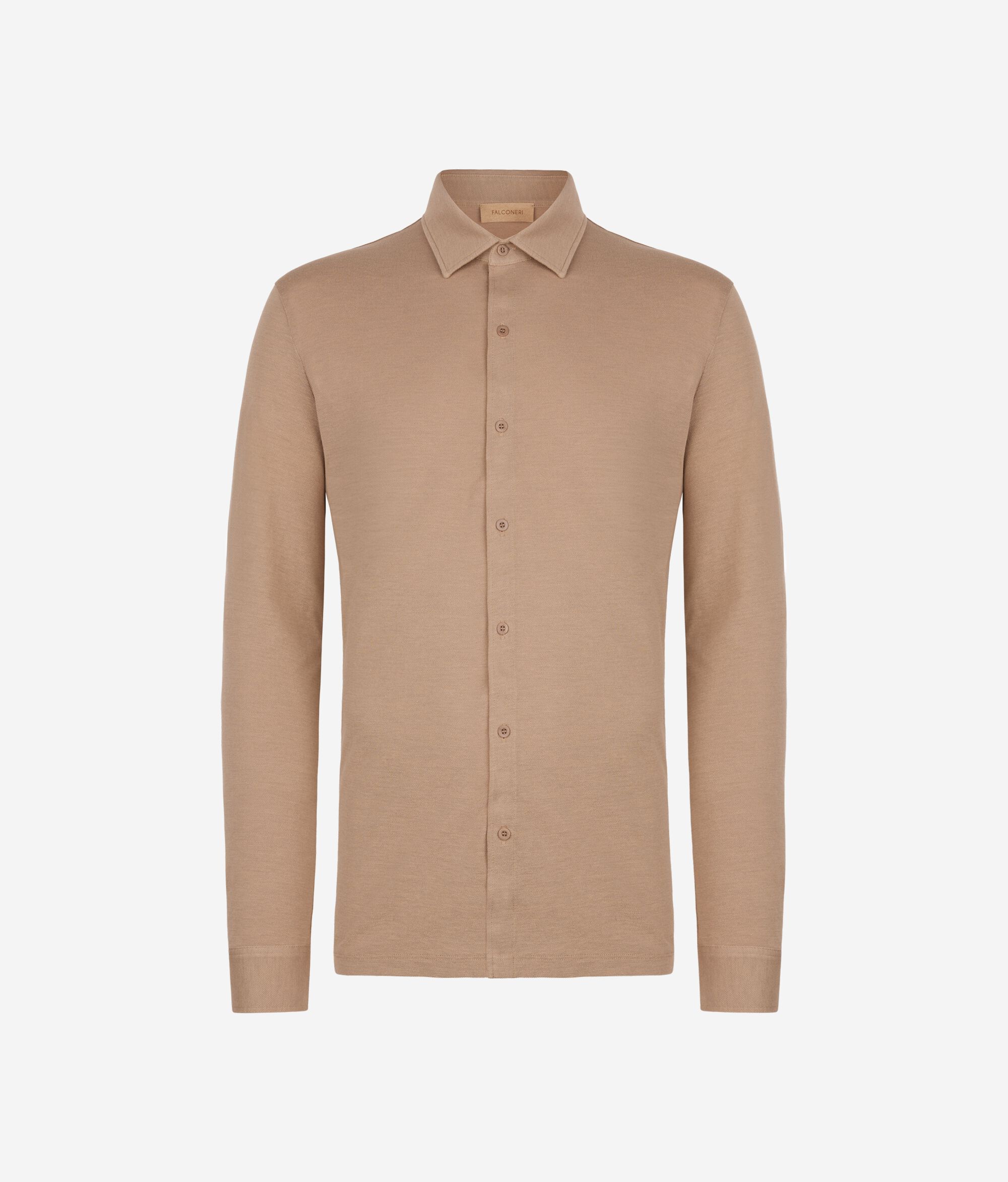 Рубашка из шелка и хлопка