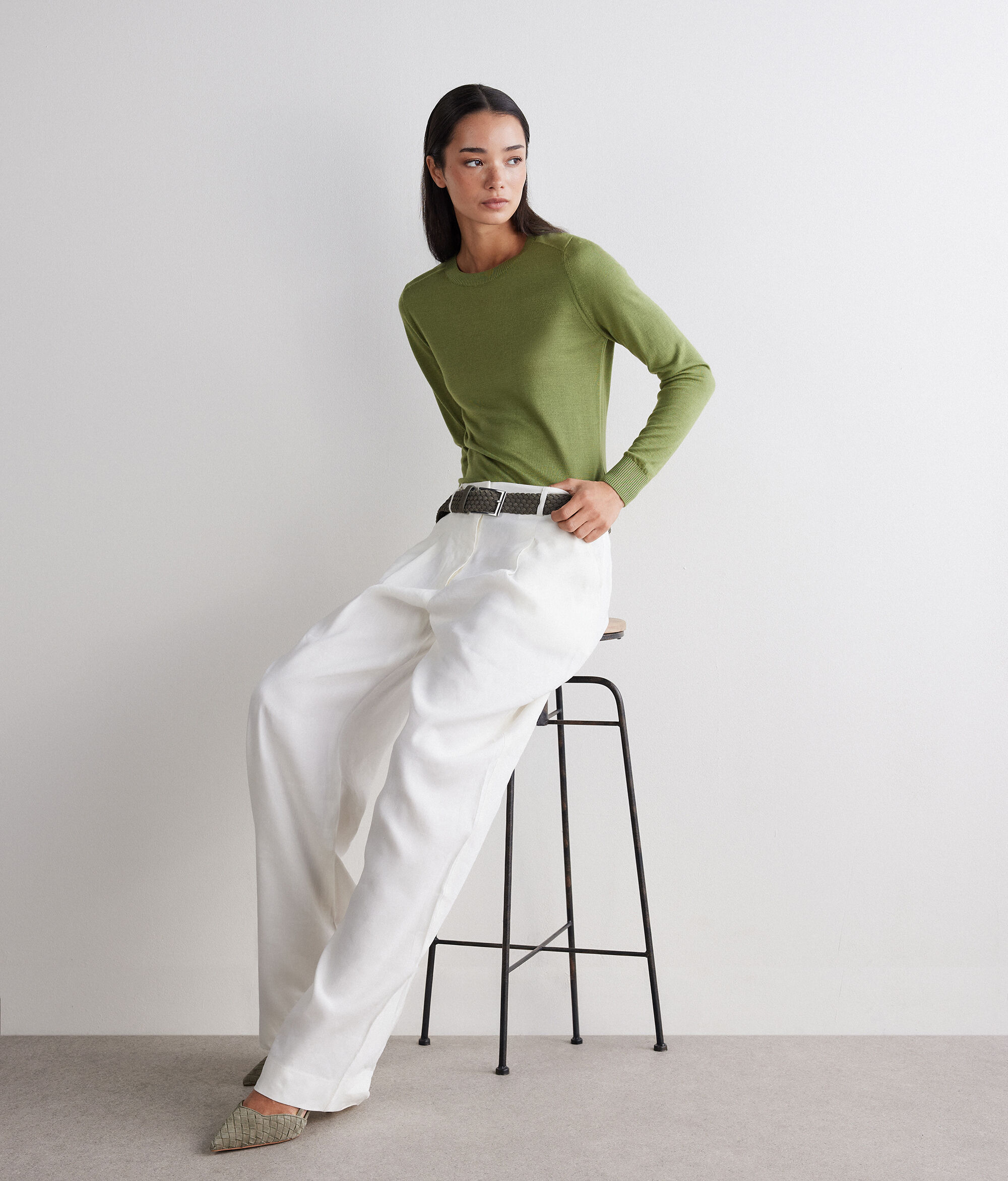 Silkfine Cashmere crewneck