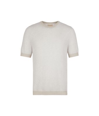 Cotton waffle-knit T-shirt - T-Shirts | Falconeri