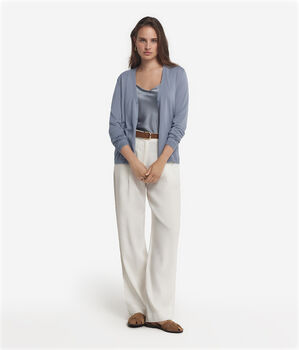 Long-sleeved cotton cardigan Fresh
