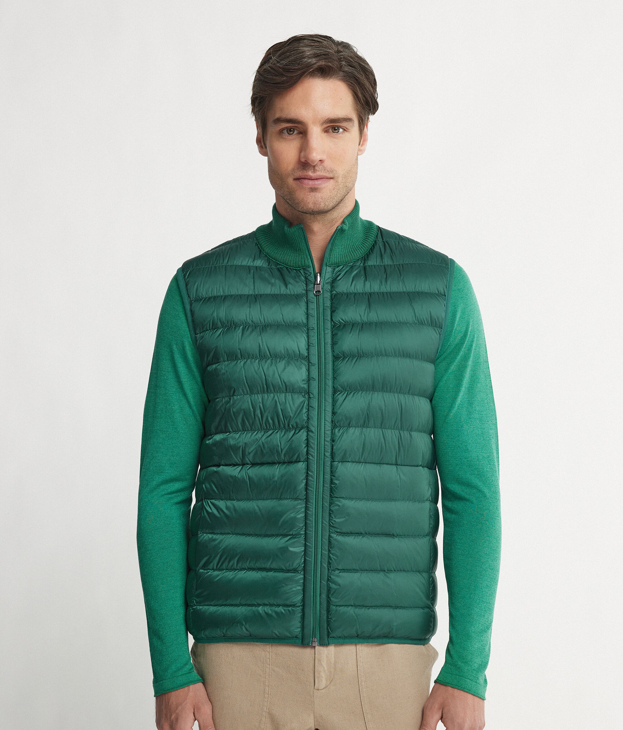 Piumino Reversibile in Cashmere