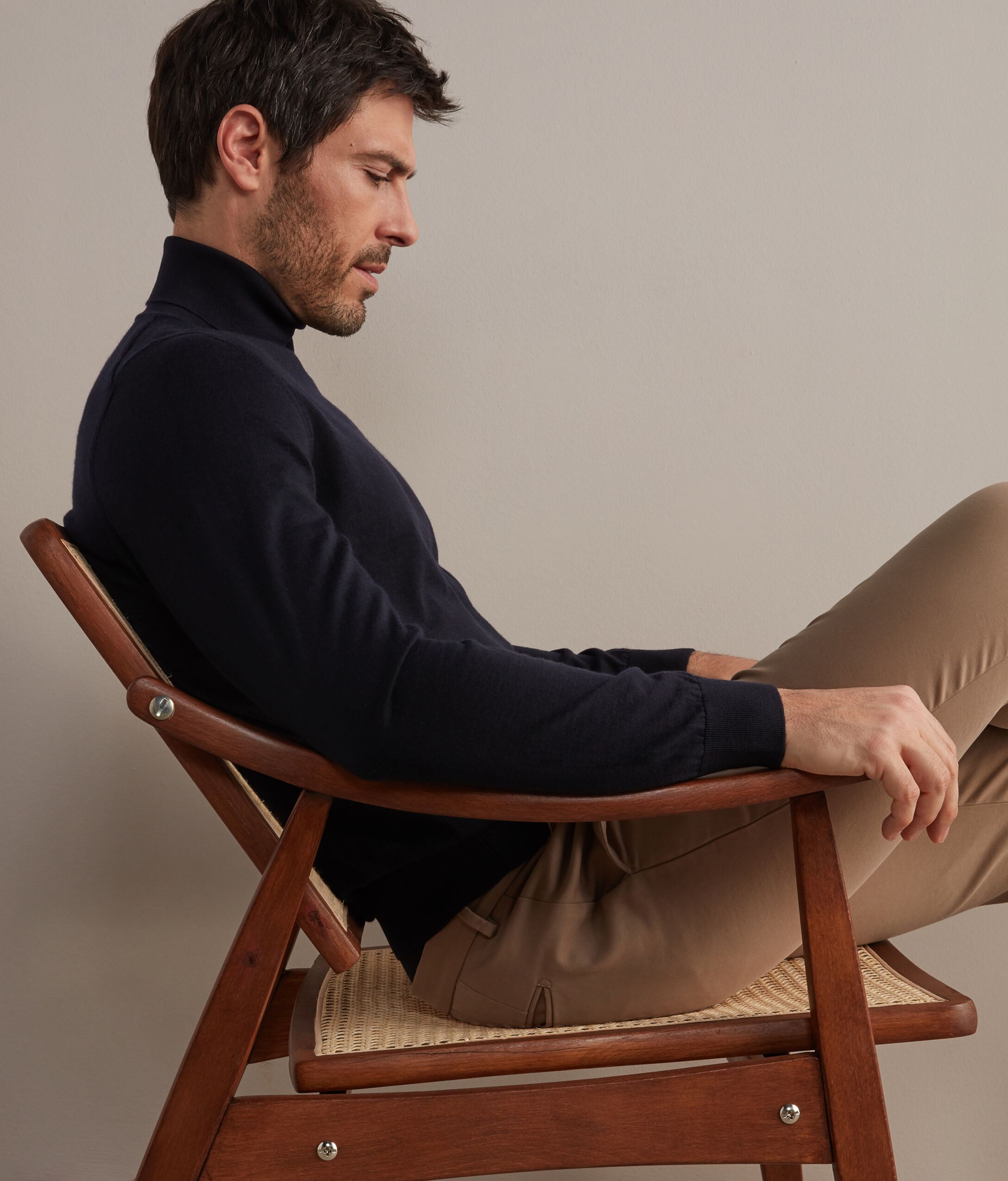 Ultrafine Cashmere Turtleneck