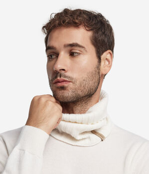 Ribbed Ultrasoft Cashmere snood