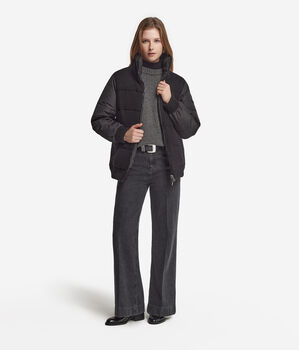 Anorac Plomes Reversible de Cashmere Tricot