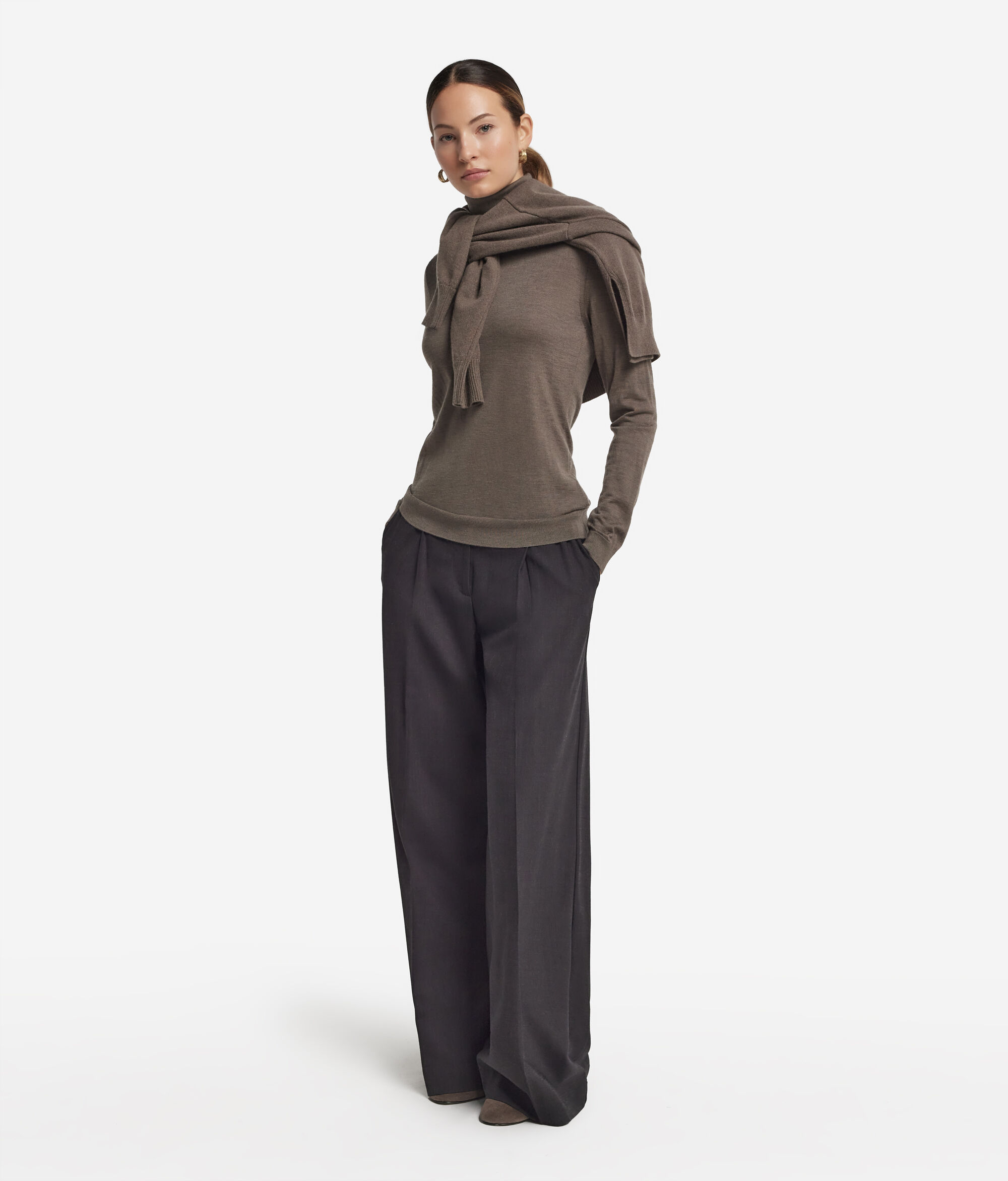 Rollkragenpullover aus Kaschmir Ultrafine