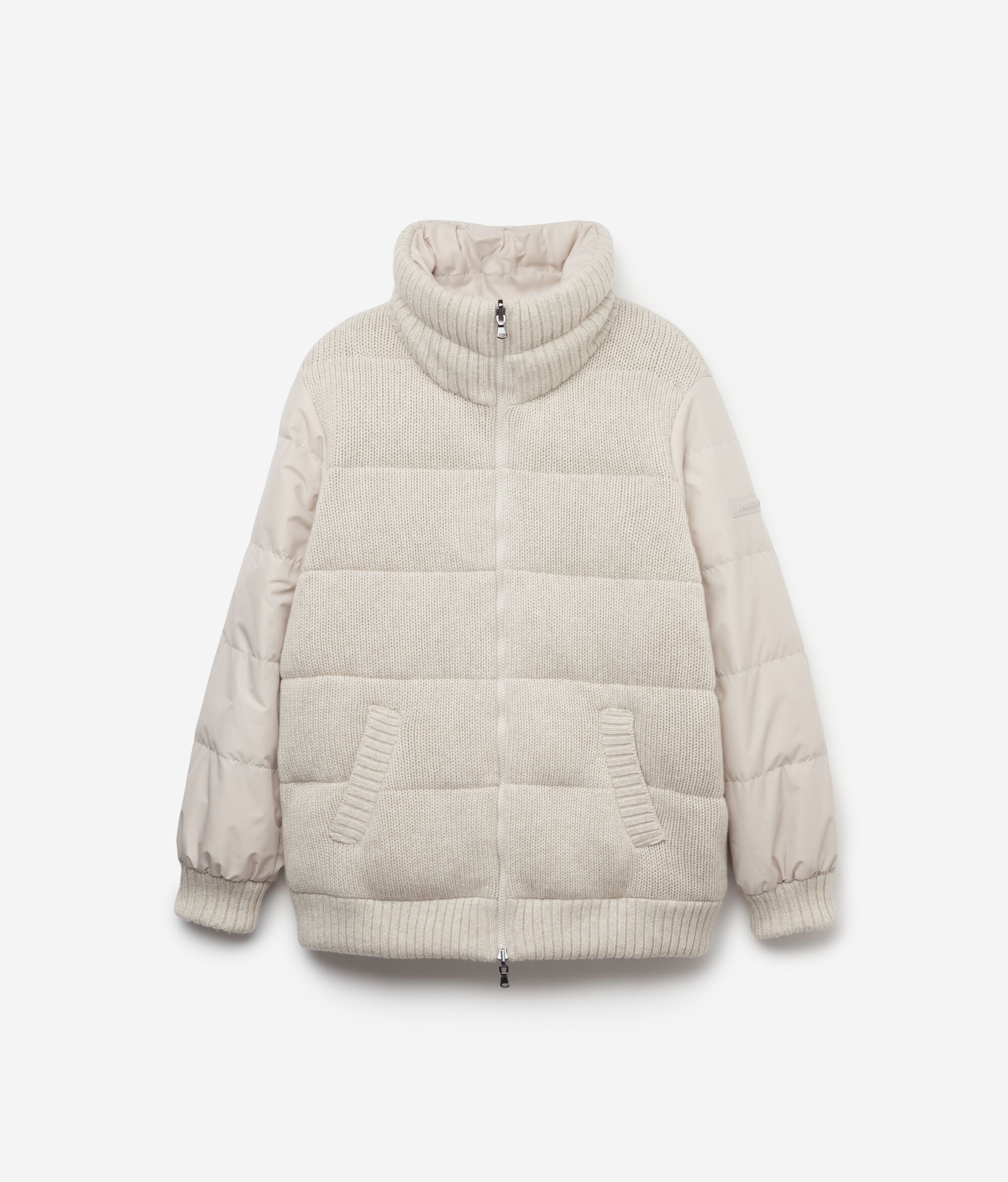 Piumino Reversibile in Cashmere Tricot