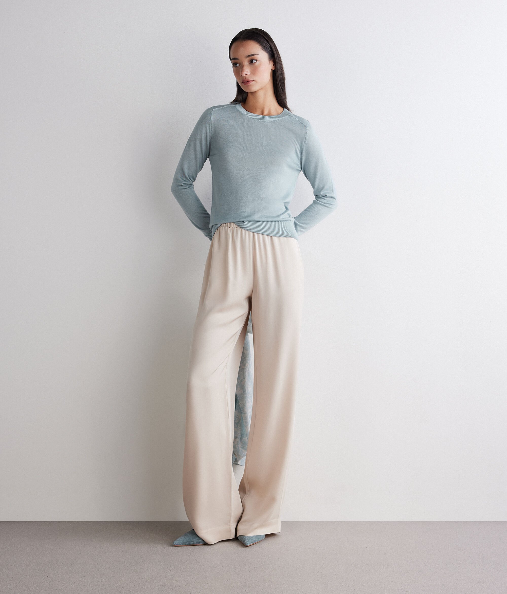 Silkfine Cashmere crewneck