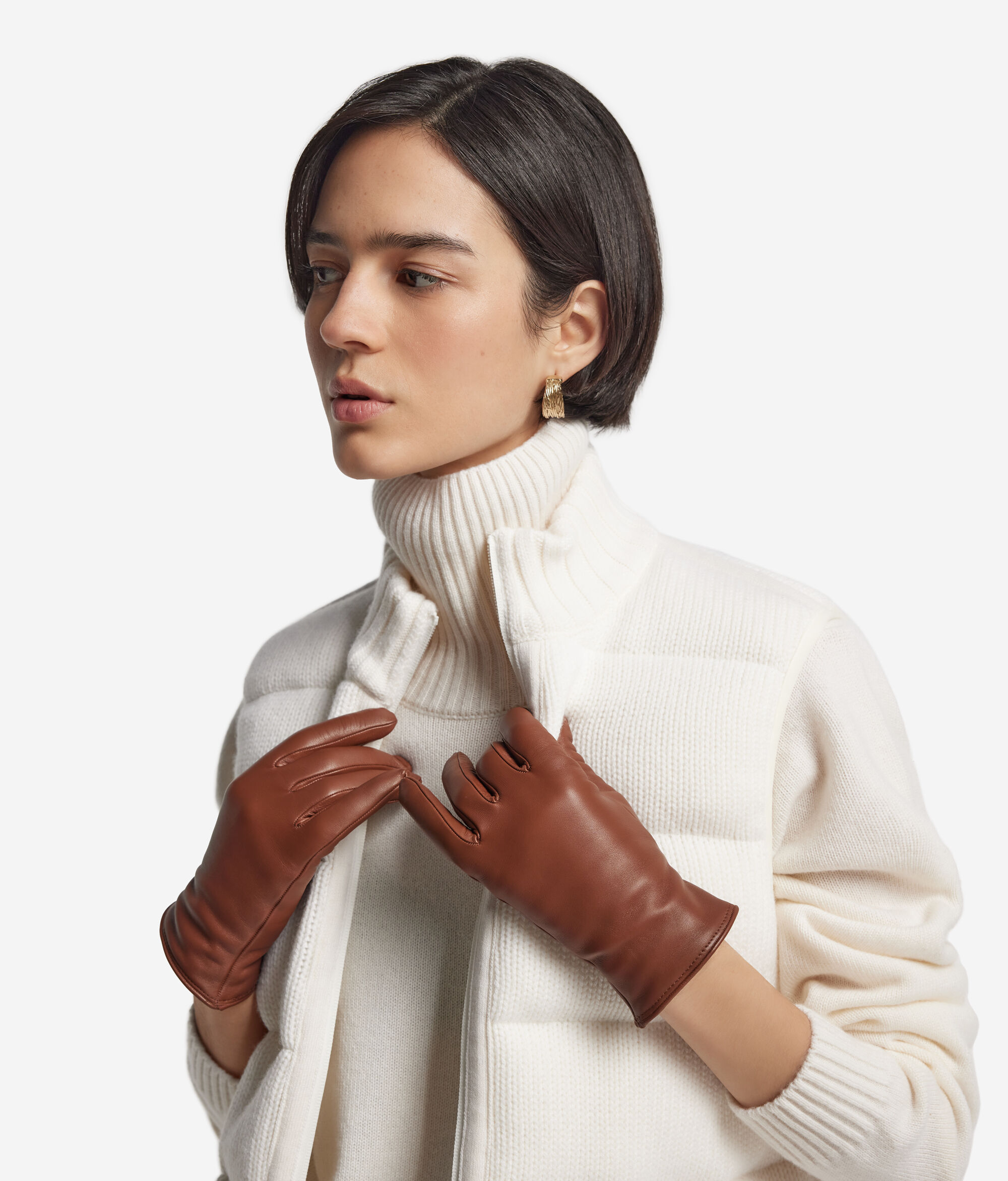 Gants en cuir