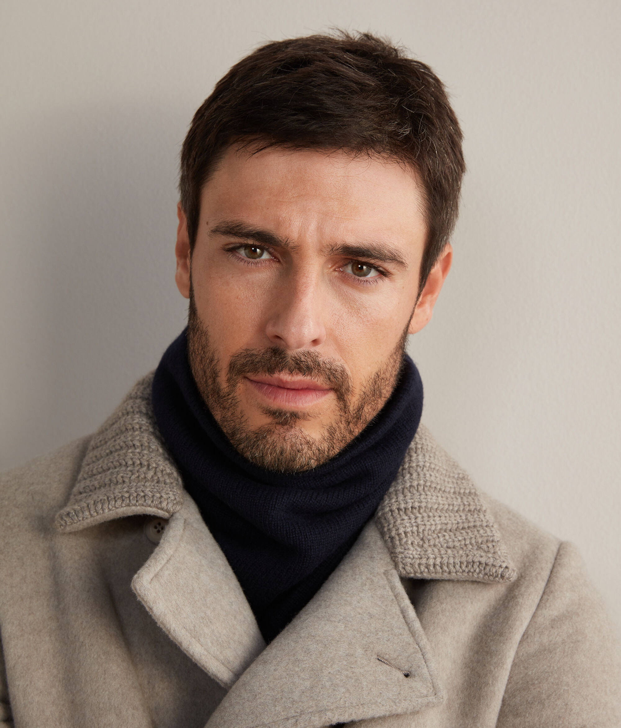 Шарф-снуд из кашемира