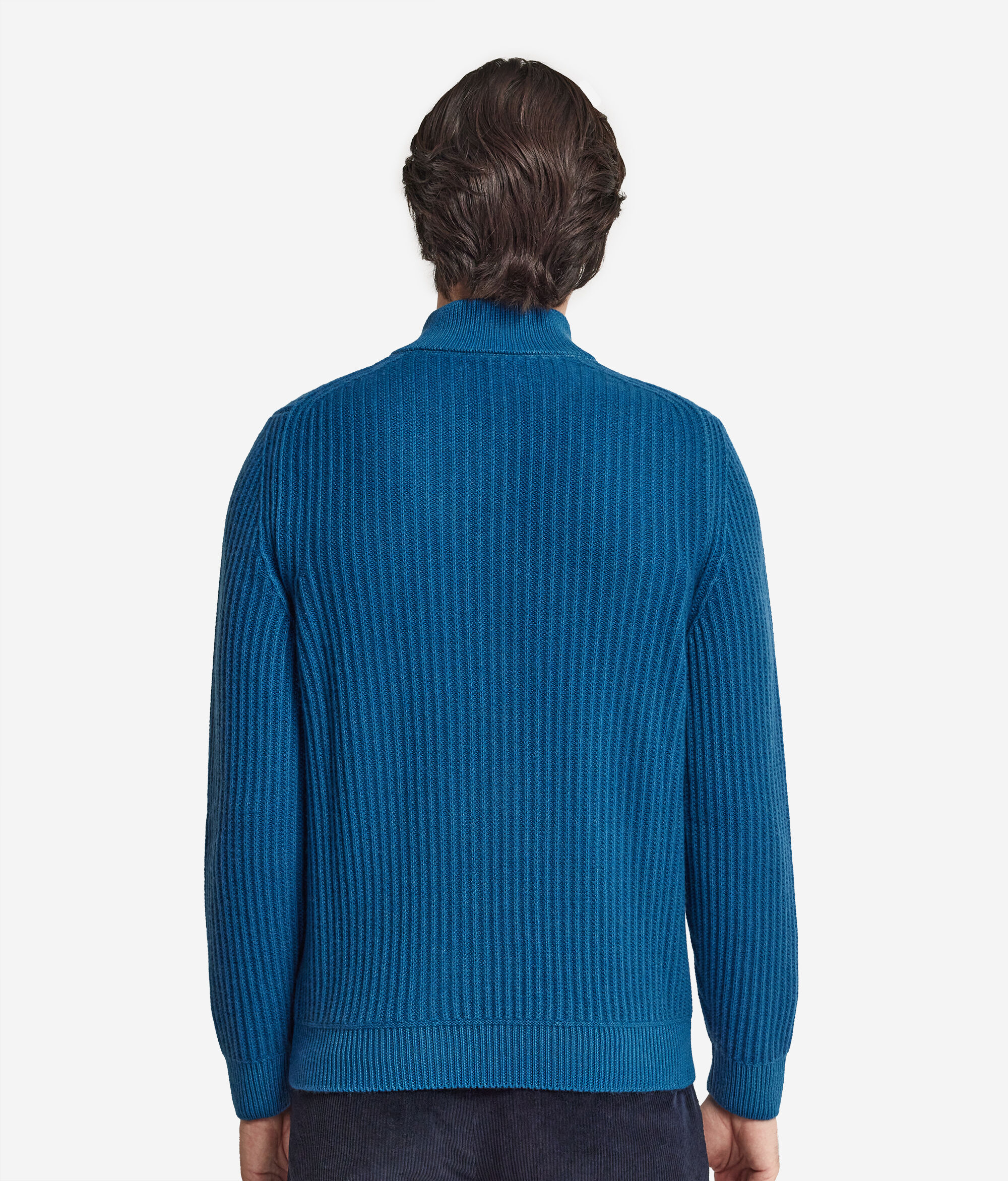 Cárdigan de Cashmere Ultrasoft de canalé