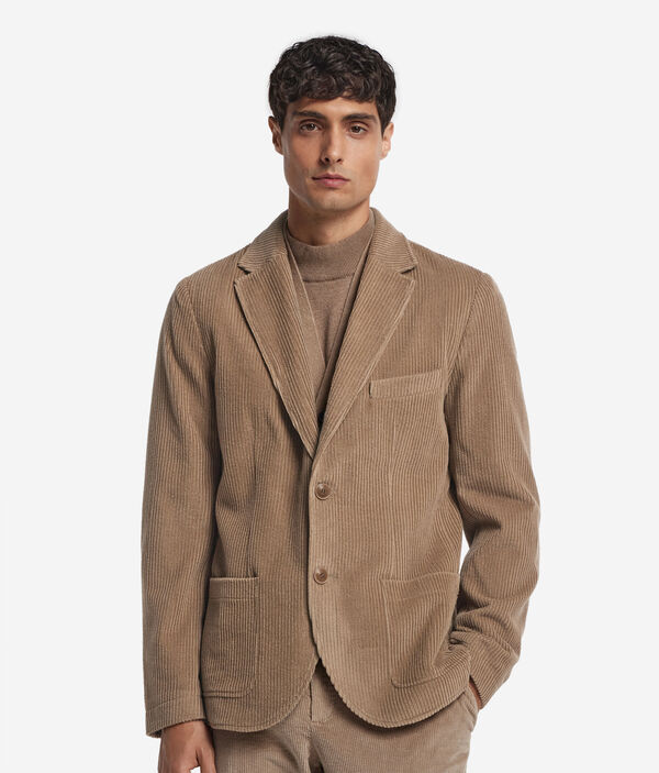 Фактурный жакет из шерсти и кашемира