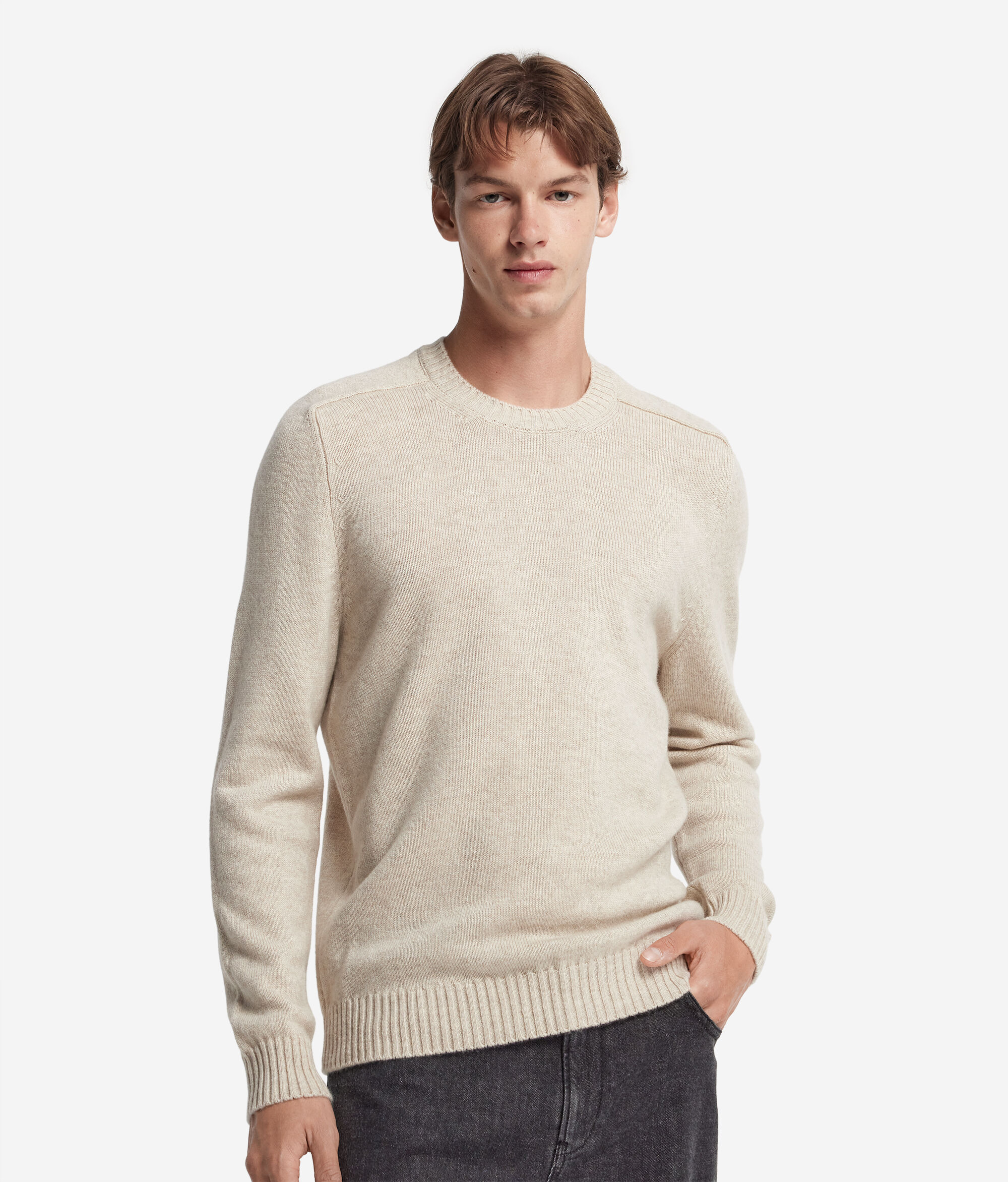 Maglia girocollo in Cashmere Ultrasoft