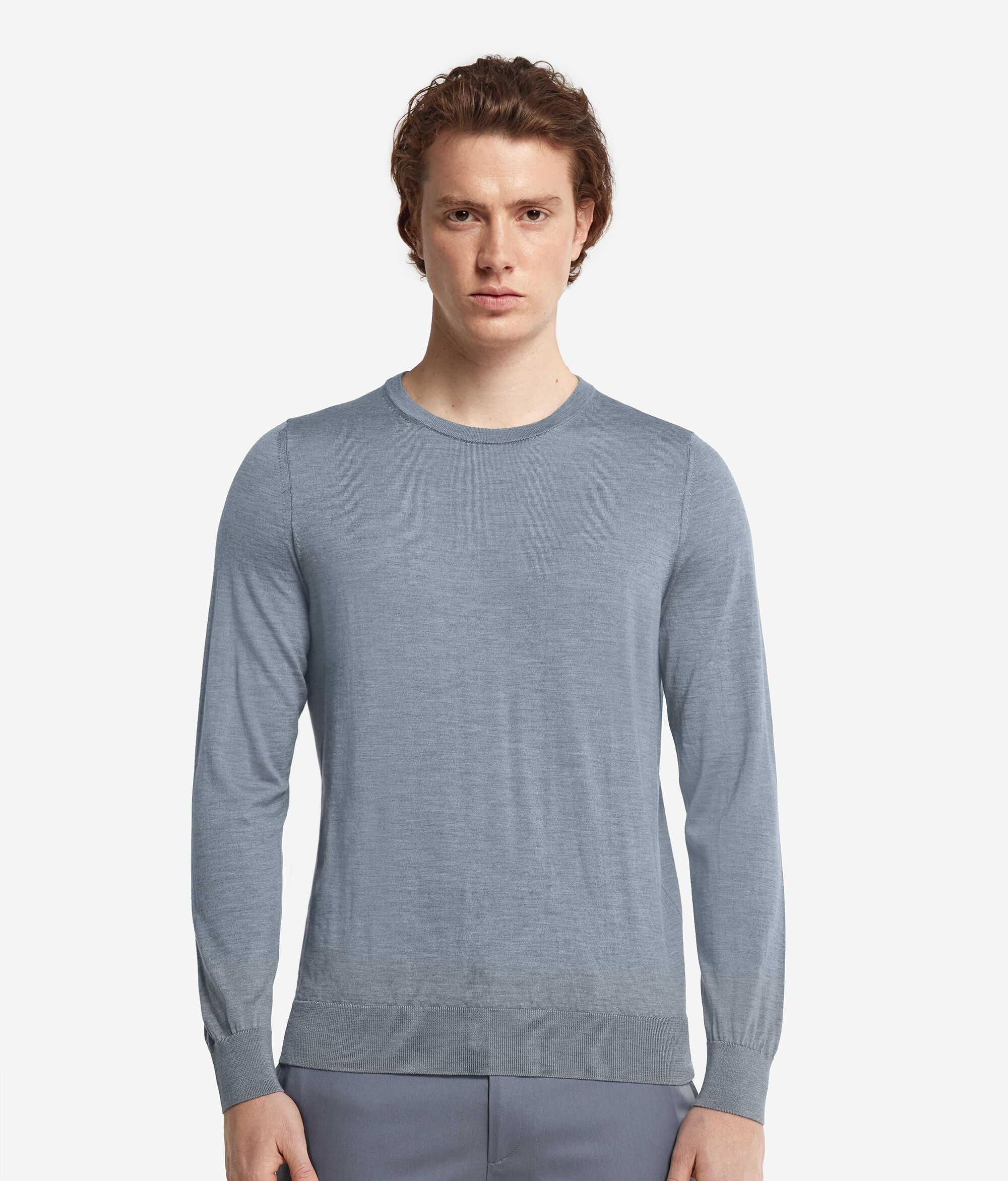 Μπλούζα με Στρογγυλή Λαιμόκοψη από Ultrafine Cashmere