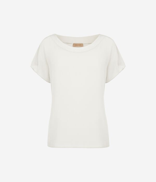 Блуза из шелка и модала