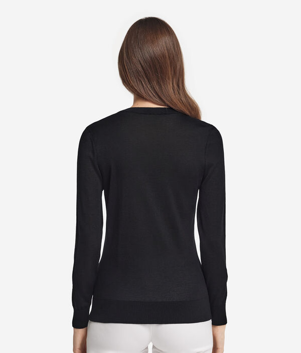 Джемпер из кашемира и шелка