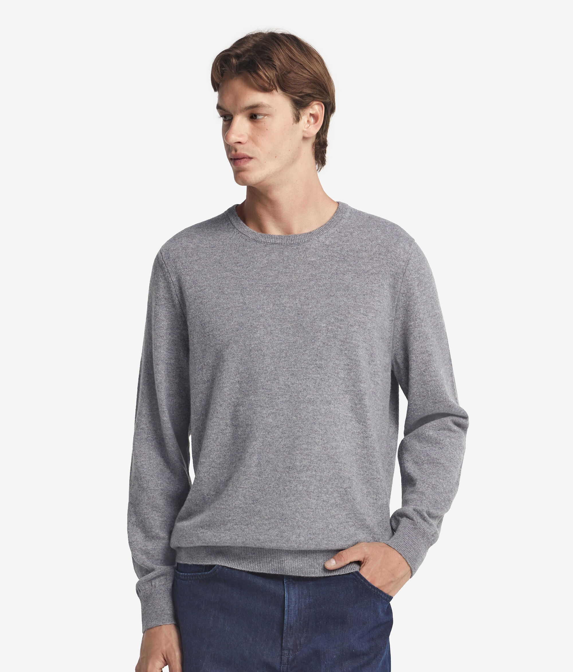 Jersei de coll rodó de Cashmere Ultrasoft