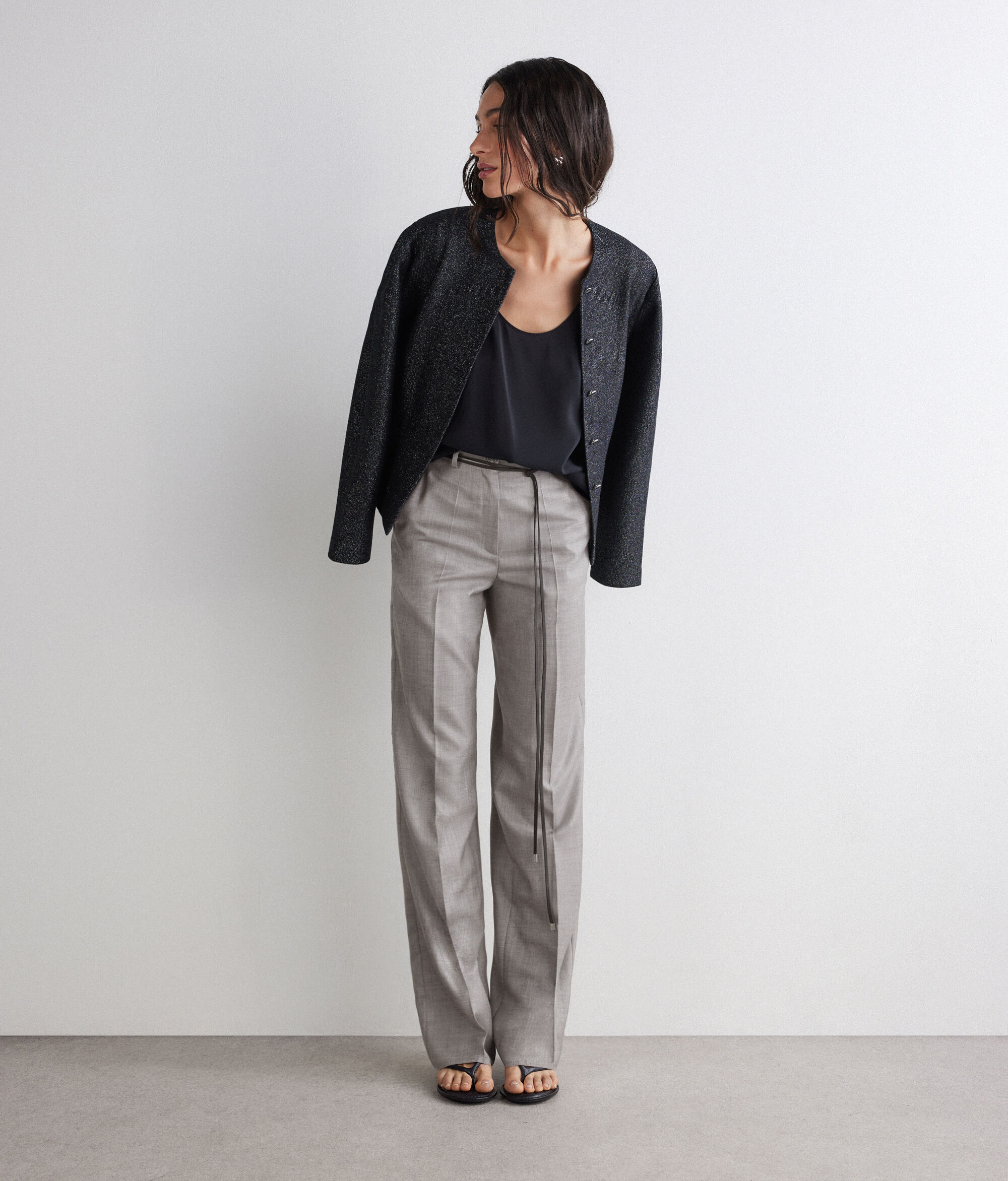 Cashmere Silk Trousers