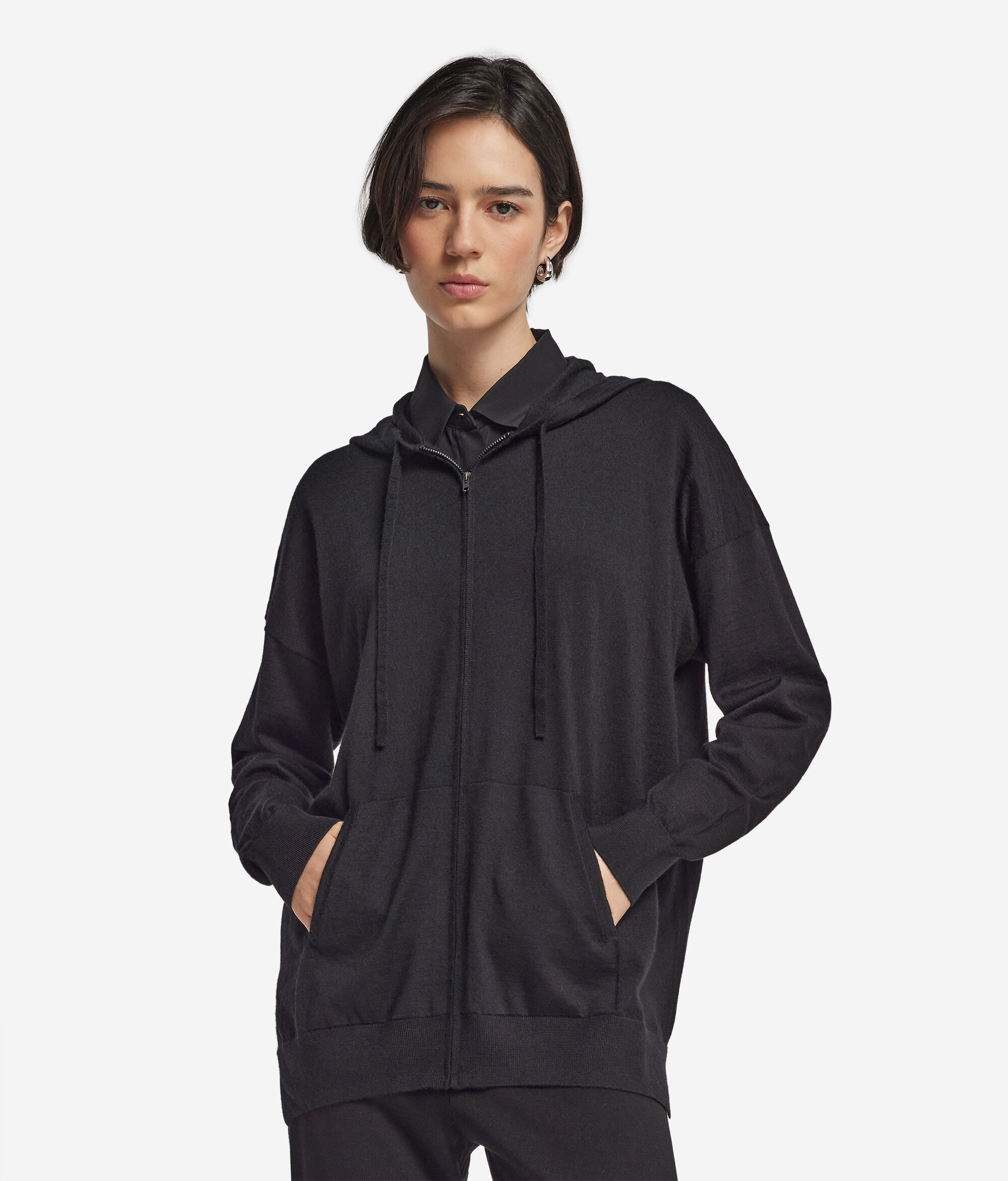 Sweatshirt em Ultrafine Cashmere