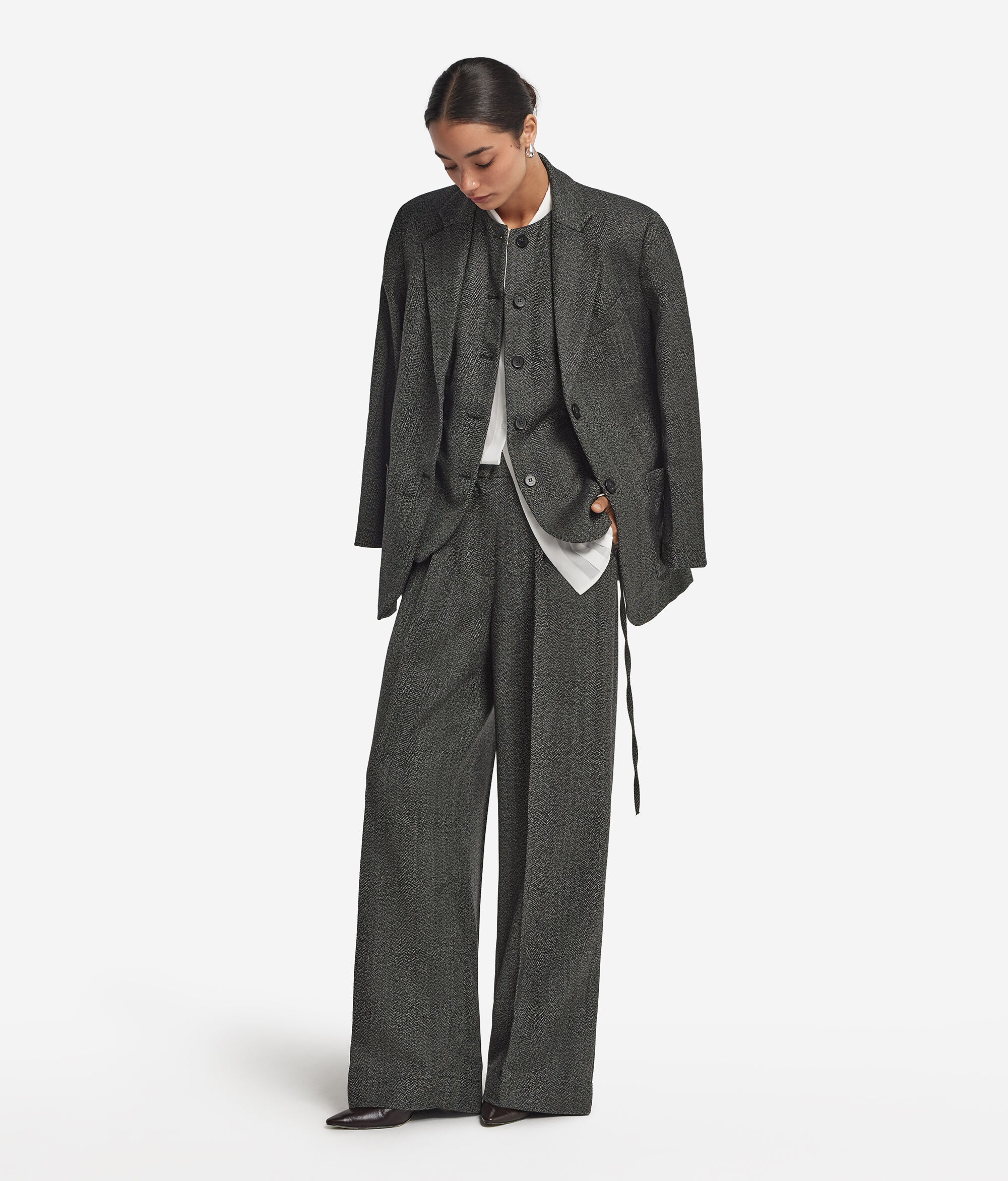 Брюки из шерсти