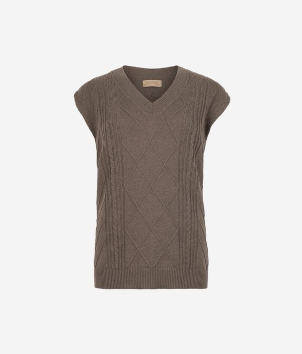 Жилет из ультрамягкого кашемира