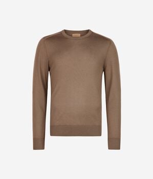 Girocollo in Cashmere Silkfine