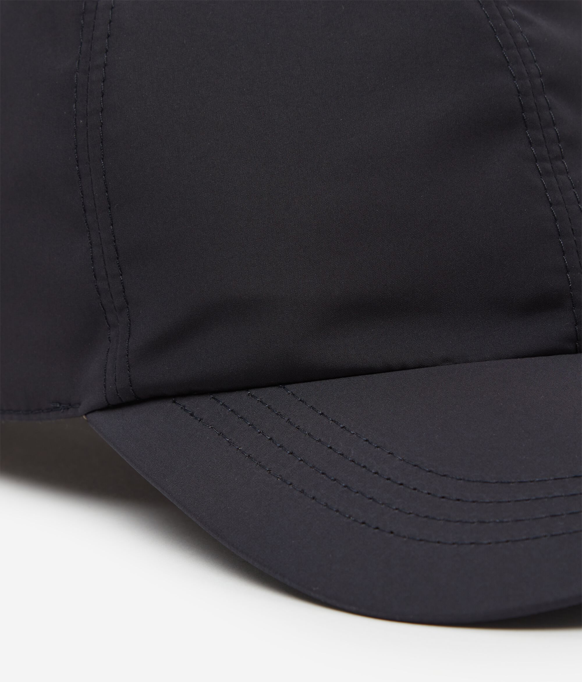 Technical Baseball Cap with Ultrafine Cashmere Lining