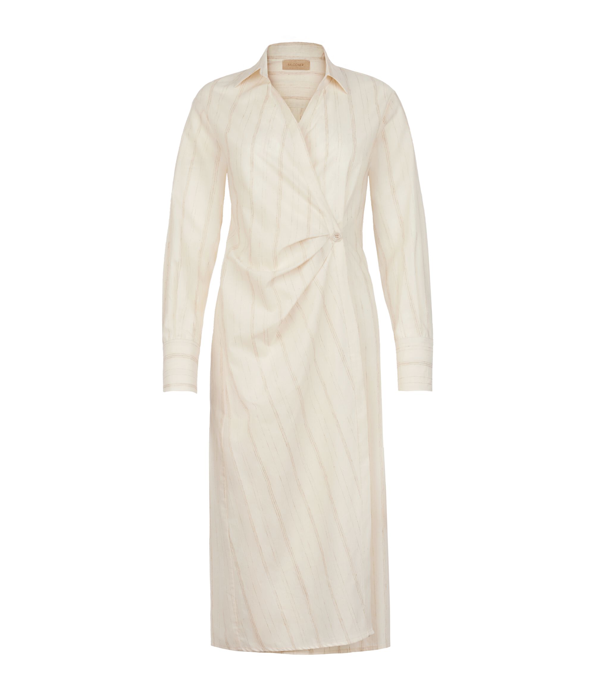 Gestreiftes Midikleid