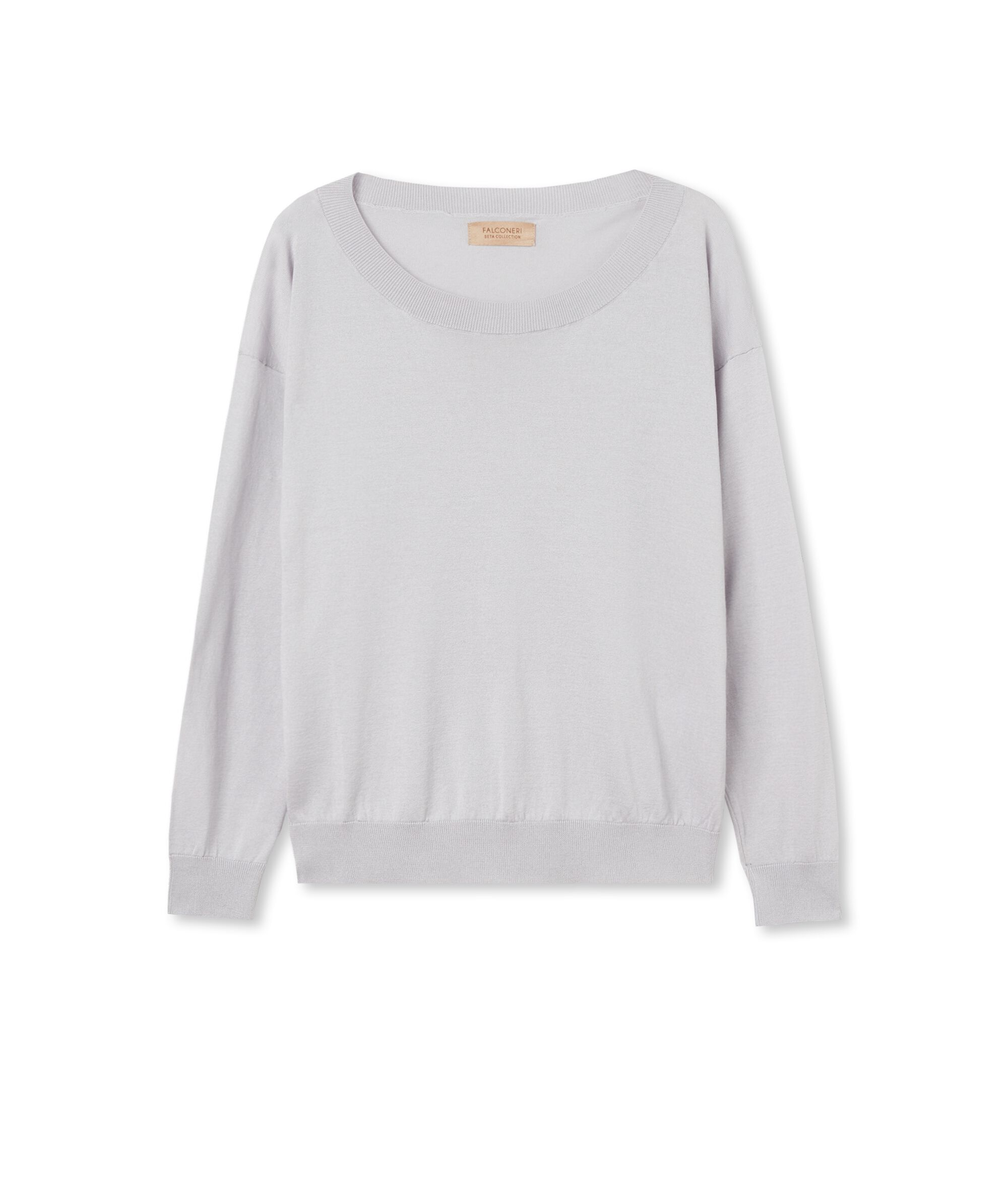 Silk and Cotton Crewneck Sweater