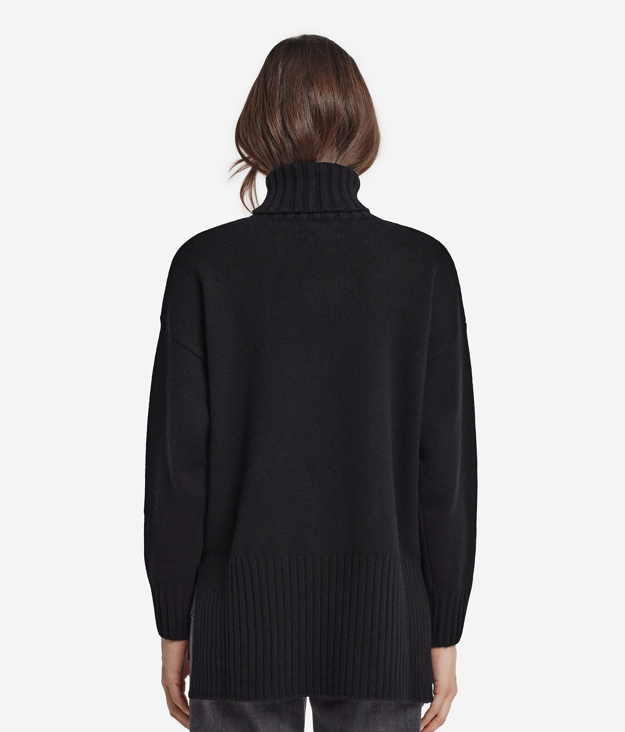 Maxi-Rollkragenpullover aus Kaschmir Ultrasoft
