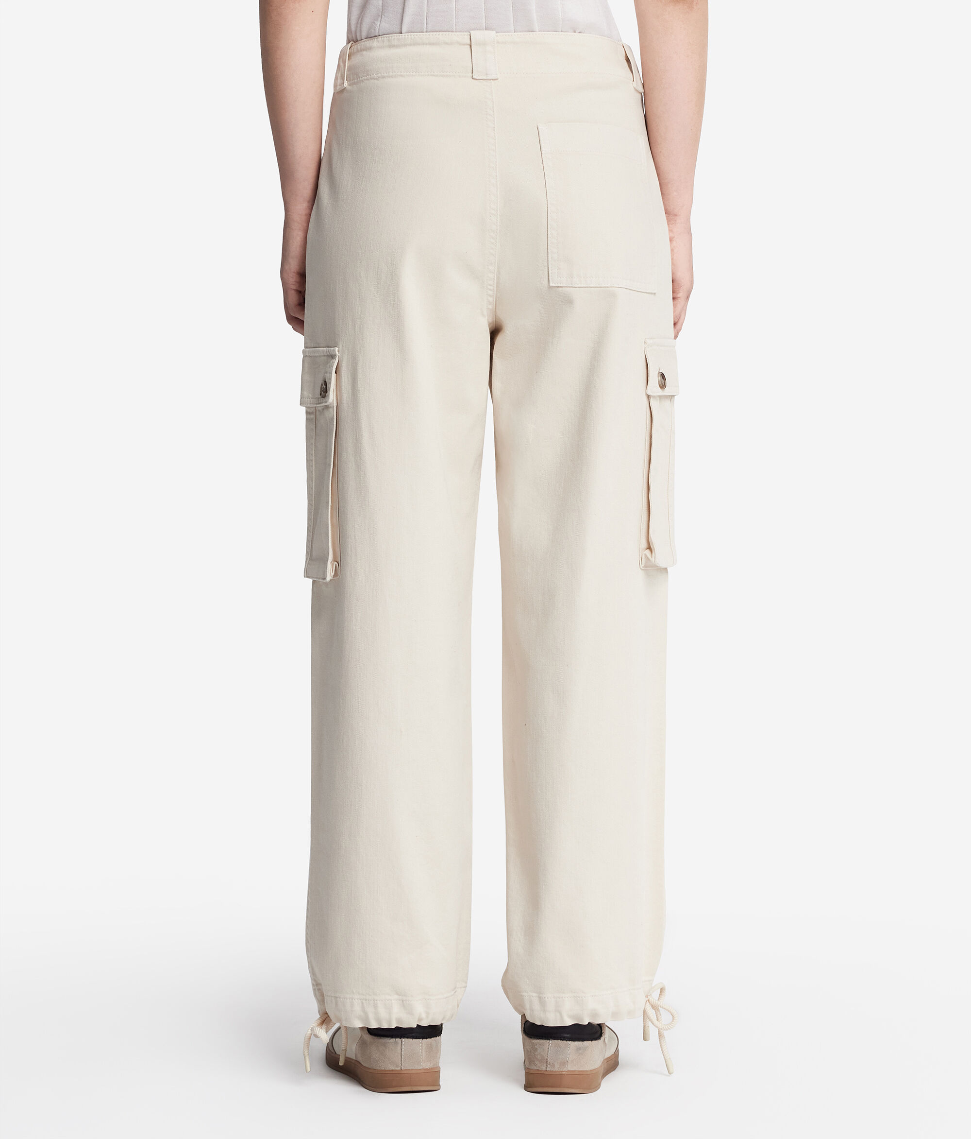 Брюки карго из хлопка
