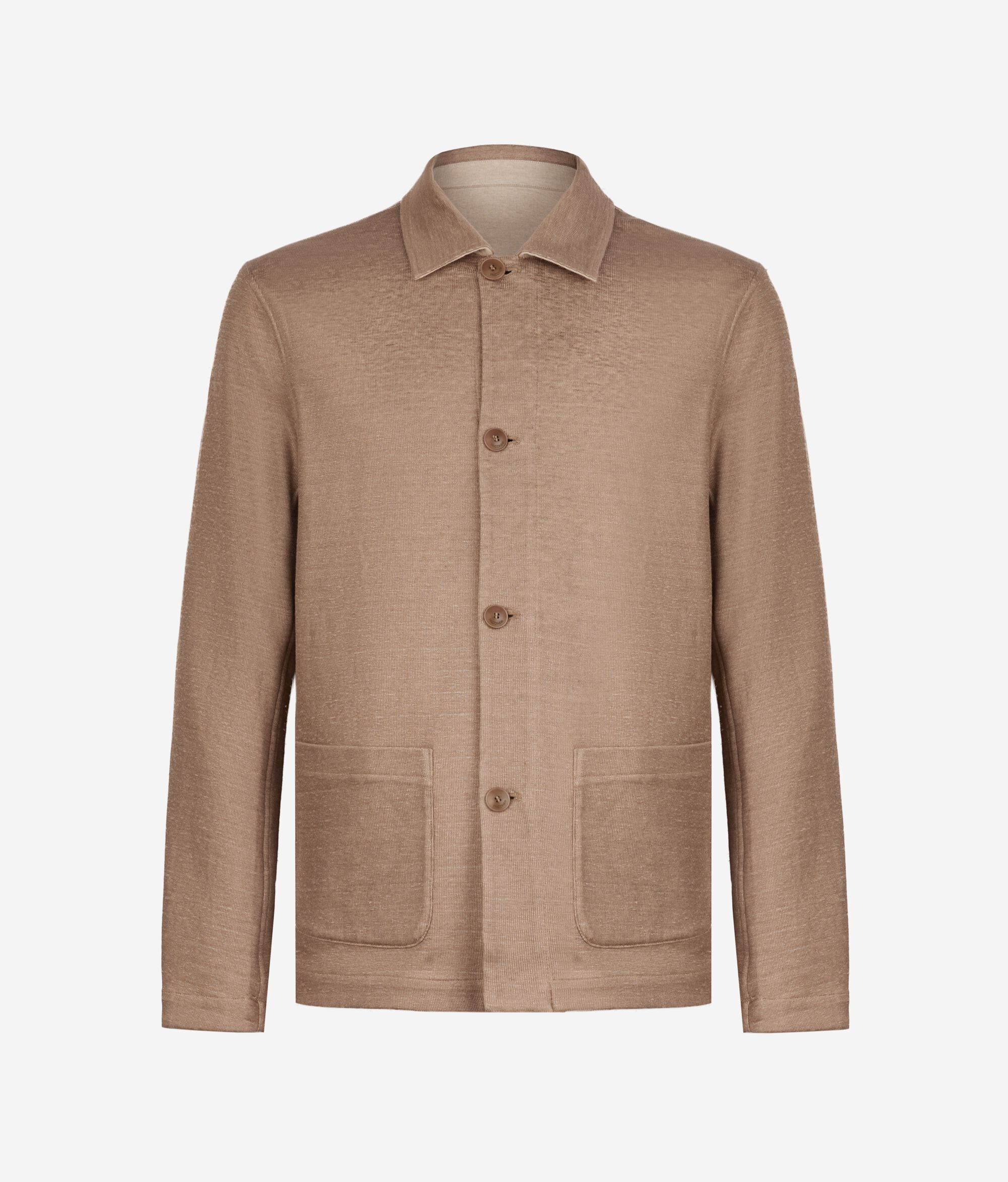 Wendbarer Hemdblazer aus Baumwollleinen