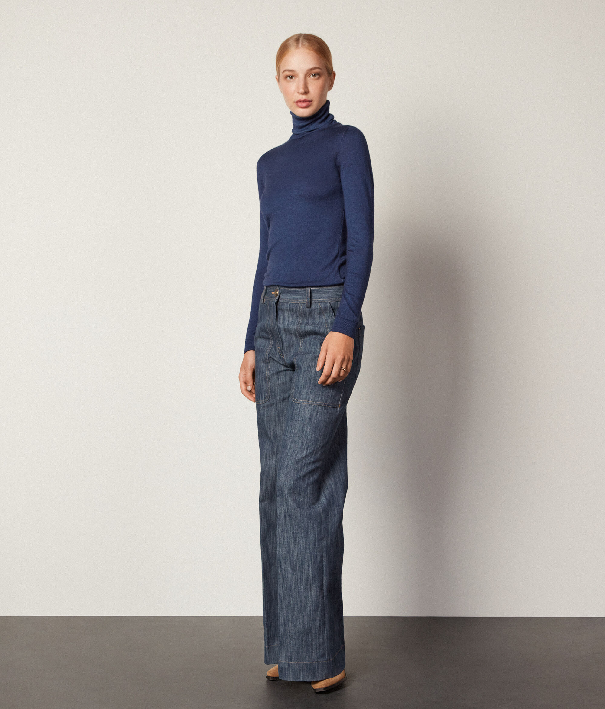 Rollkragenpullover aus Kaschmir Ultrafine