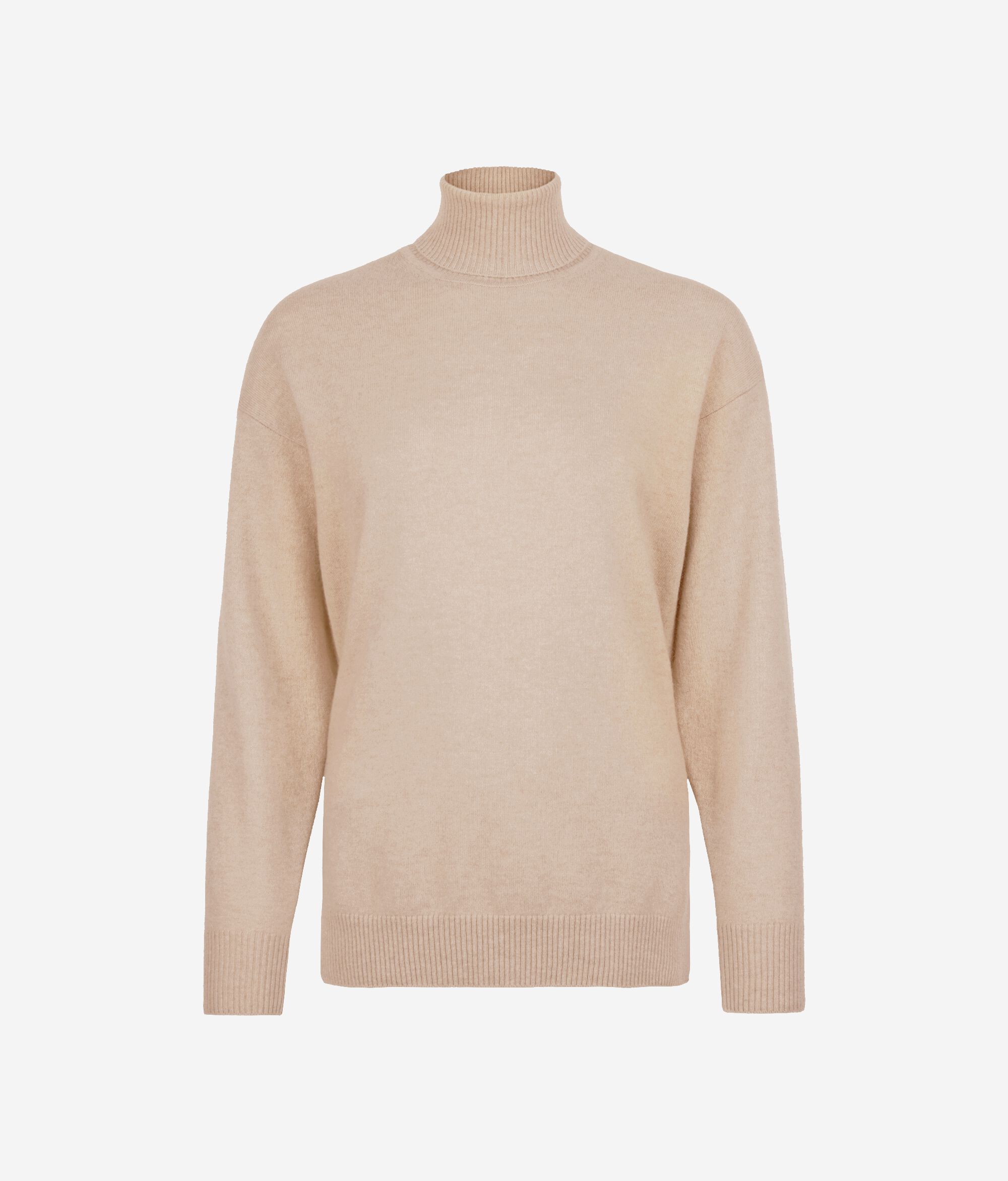 Ultrasoft Cashmere Turtleneck with Slits