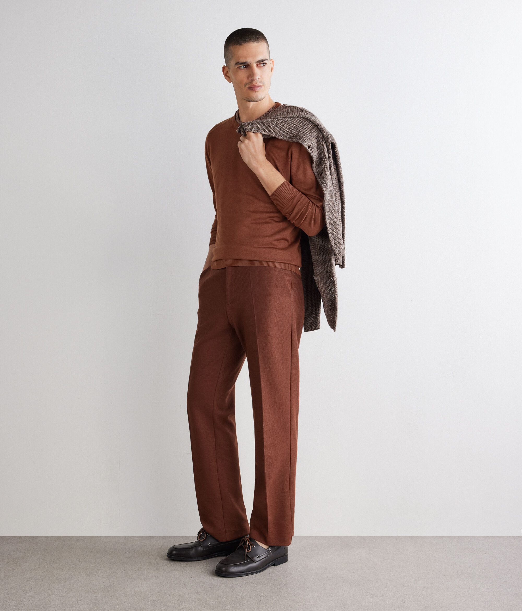 Silkfine Cashmere crewneck sweater