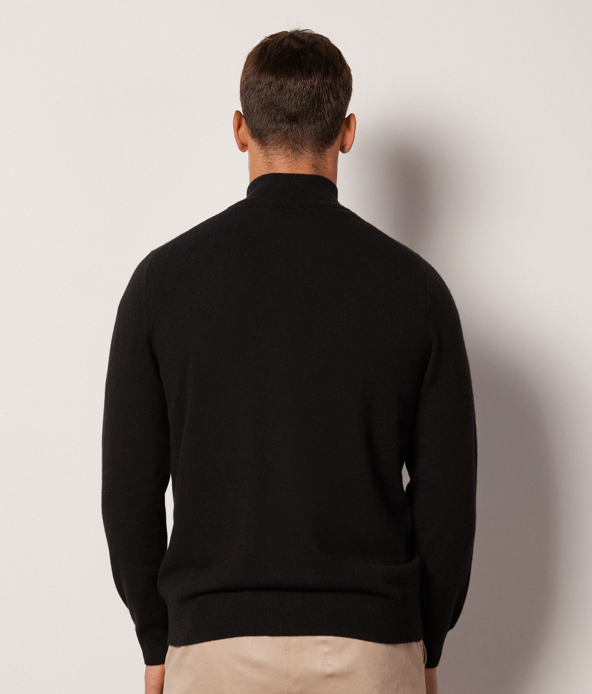Gilet homme à fermeture éclair en cachemire ultra-doux
