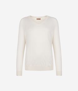 Пуловер из ультратонкого кашемира