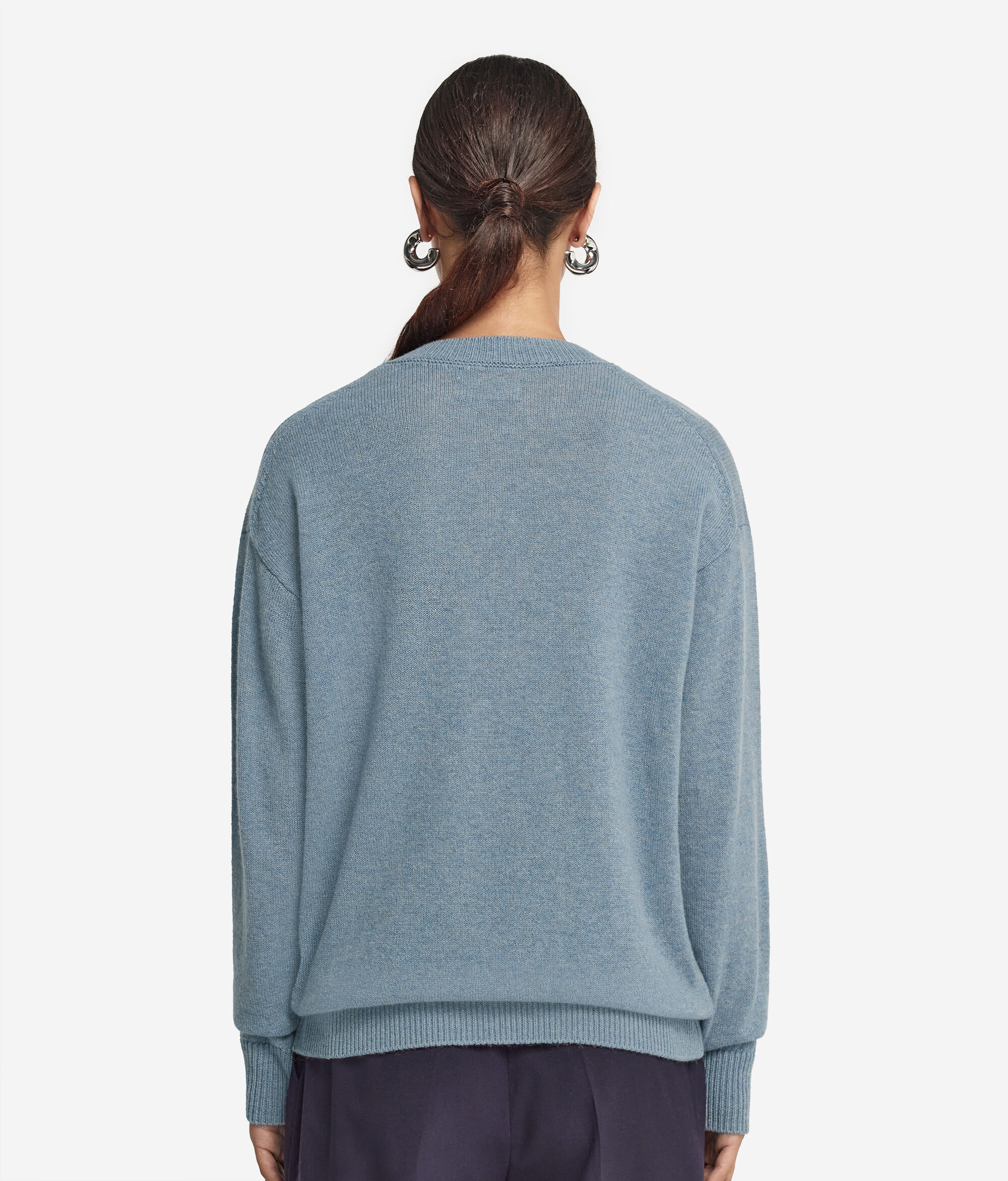 Sweter z okrągłym dekoltem z kaszmiru Ultrasoft