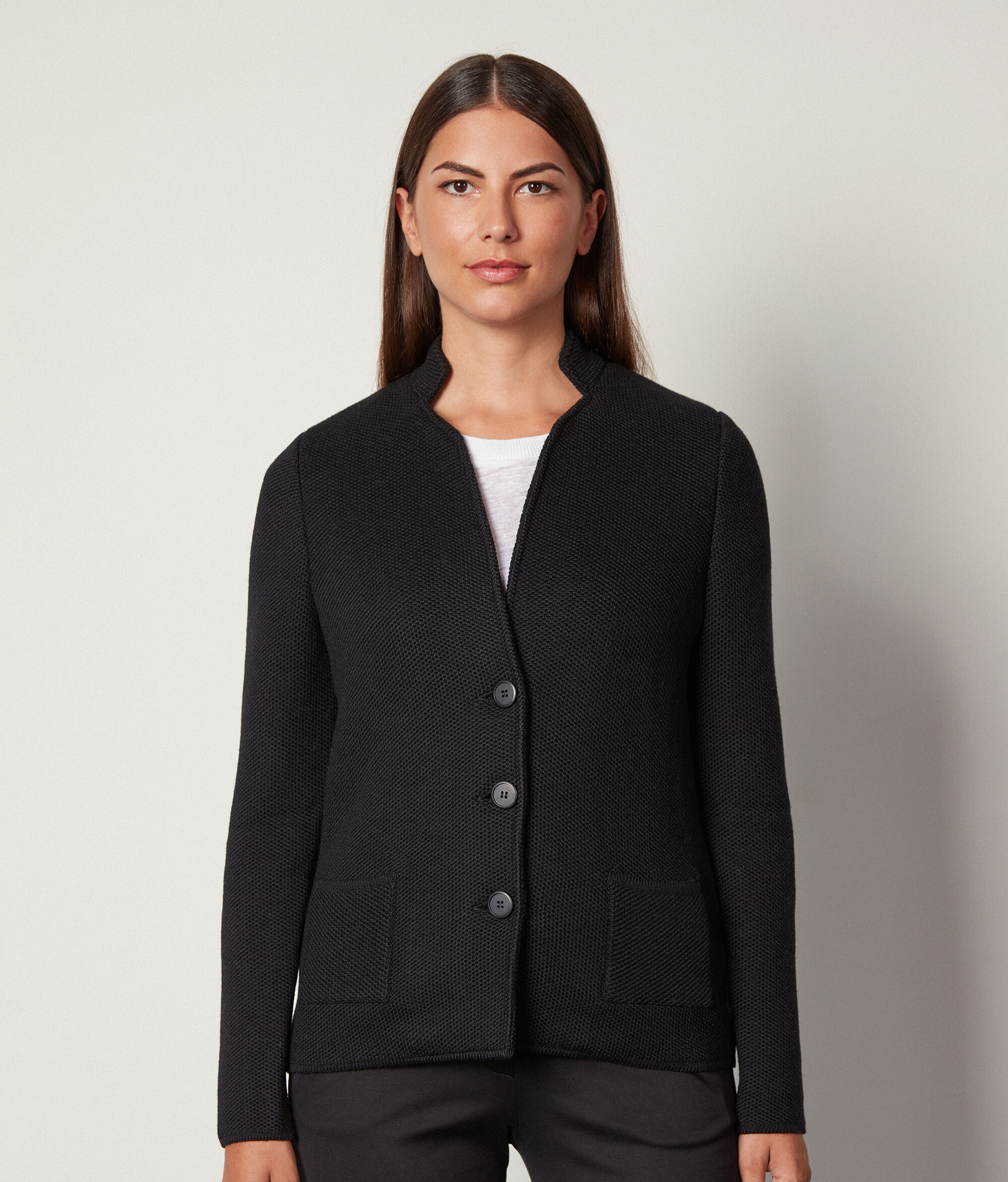 Gesprenkelte Jacke