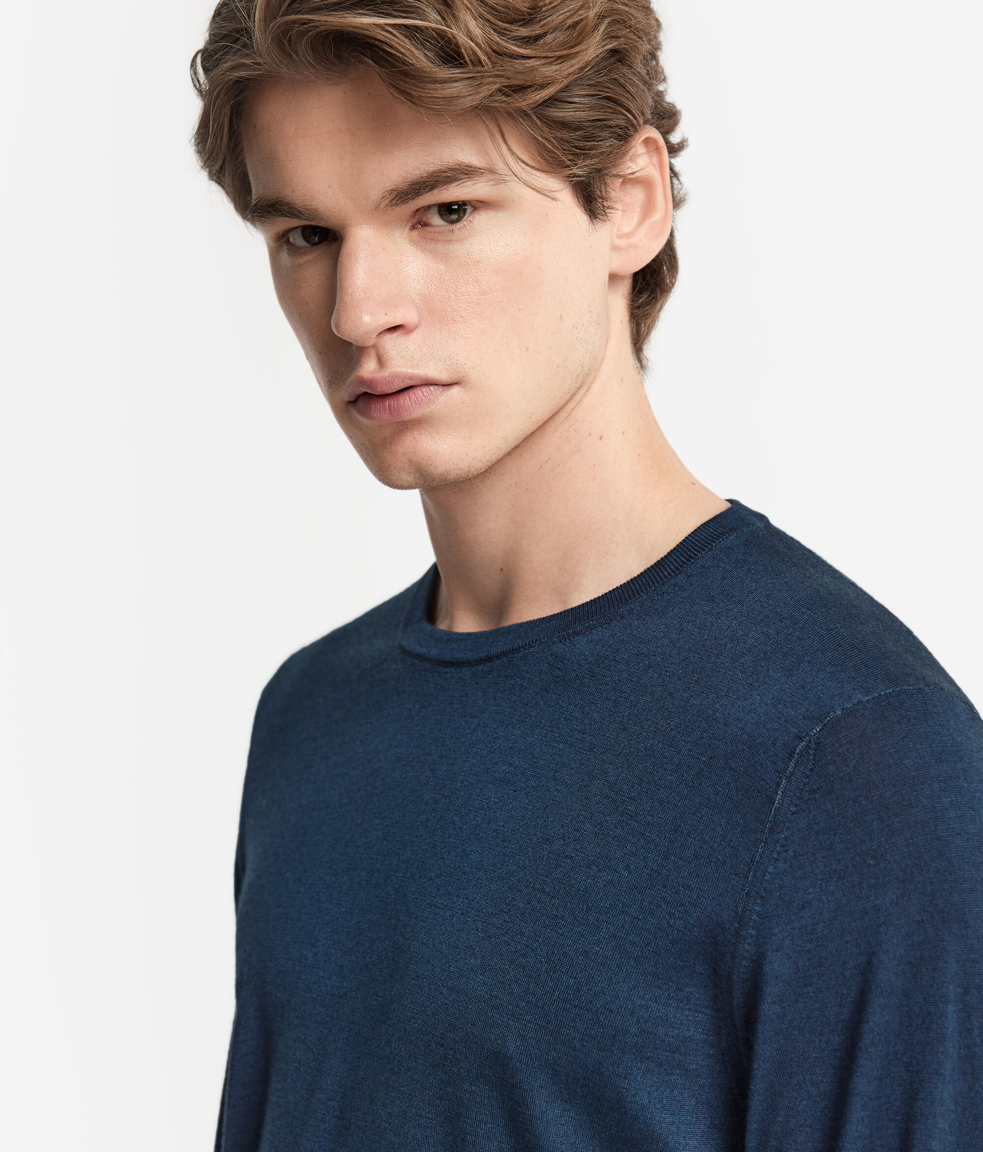 Μπλούζα με Στρογγυλή Λαιμόκοψη από Ultrafine Cashmere