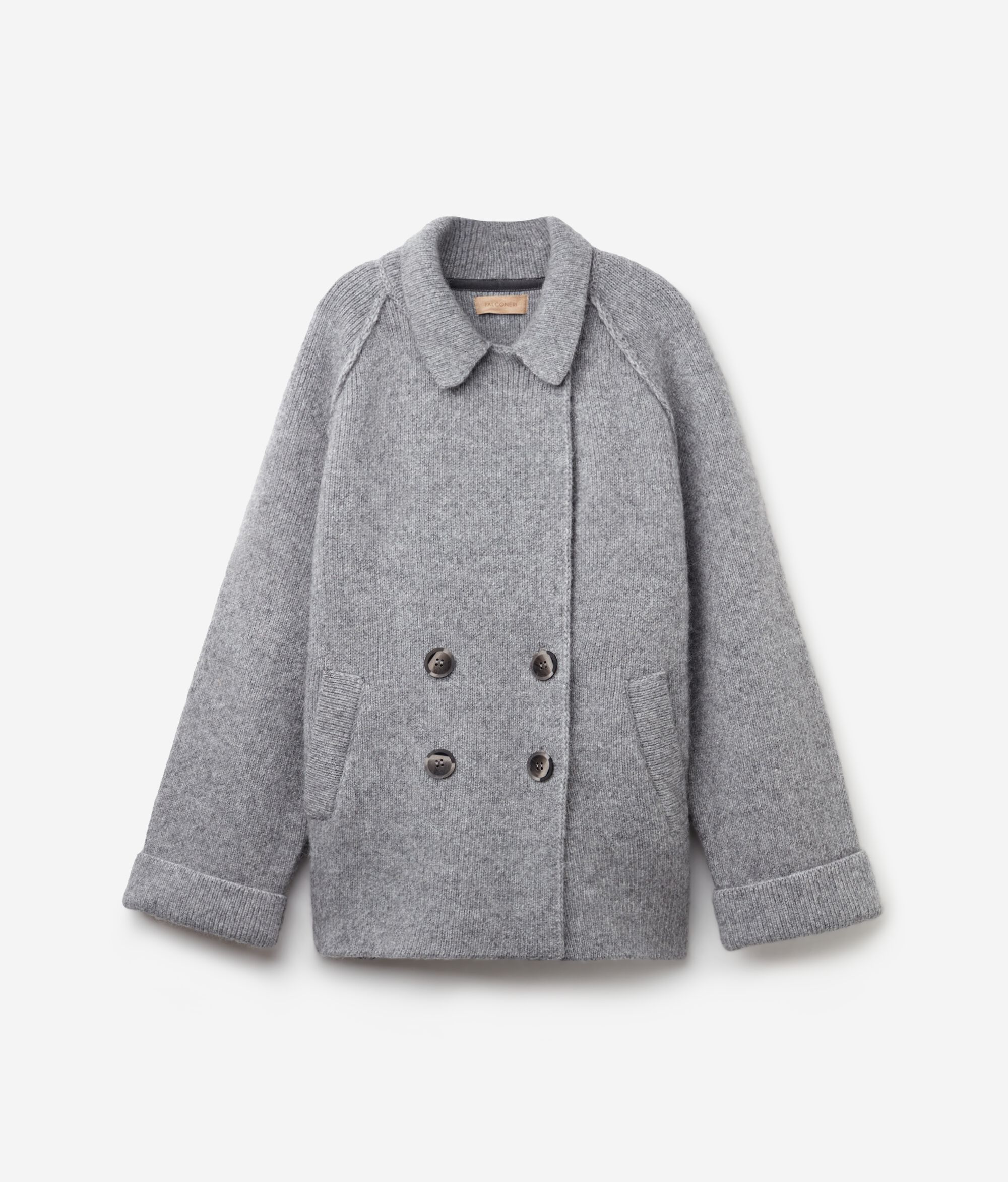DoubleBreasted Alpaca Wool Coat Coats Falconeri