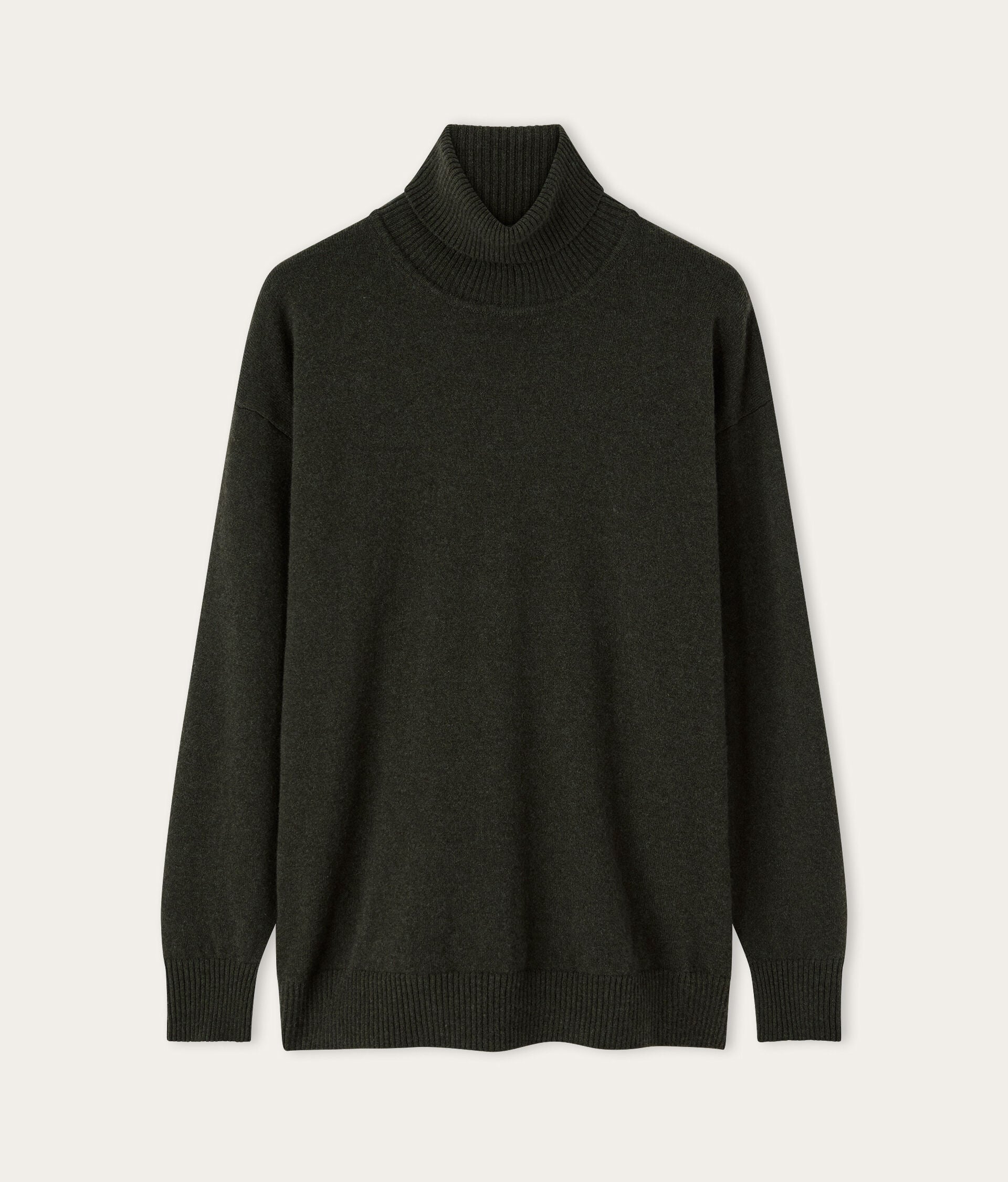 Pull col roulé en cachemire ultra-doux