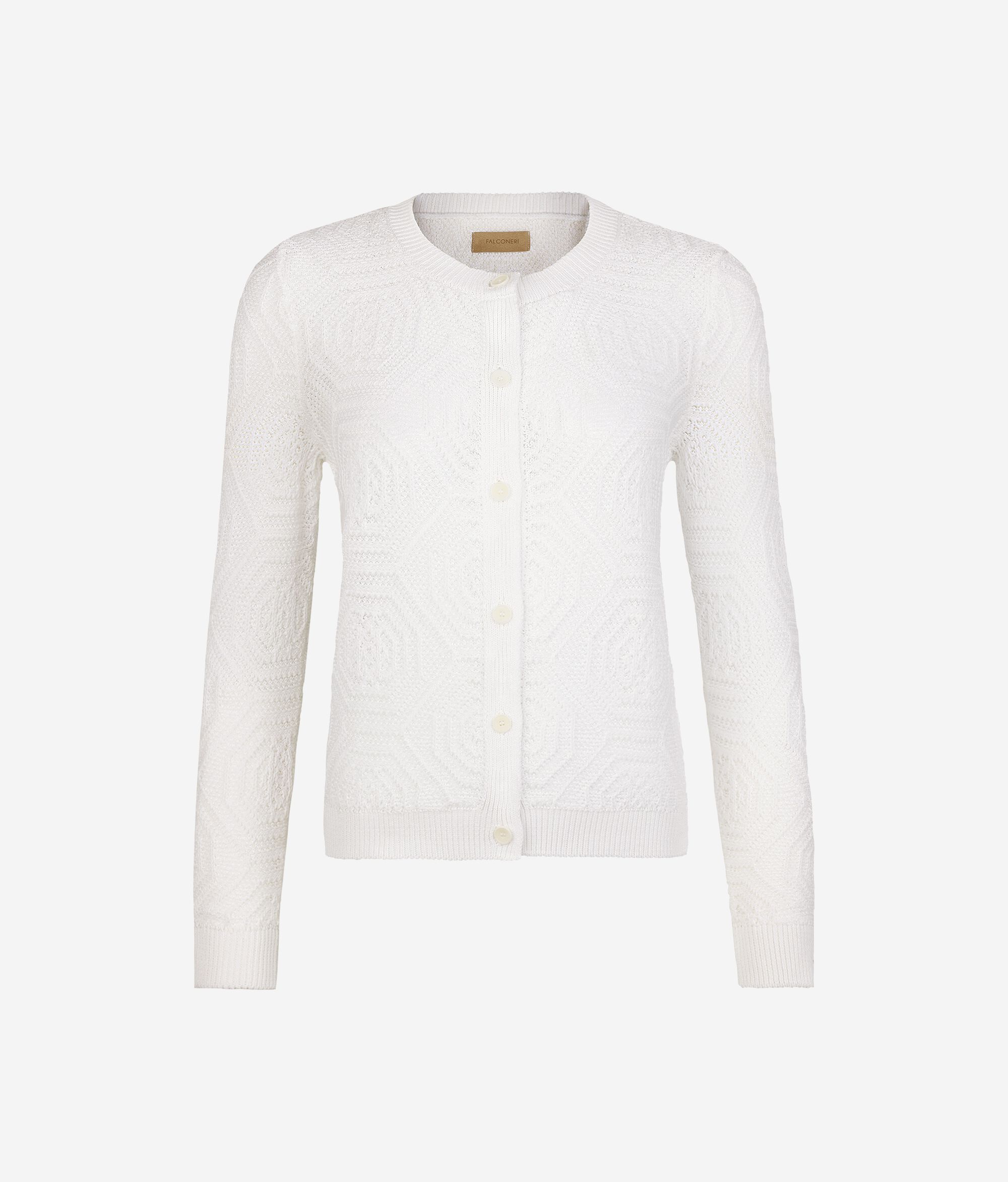 Gilet à motif géométrique