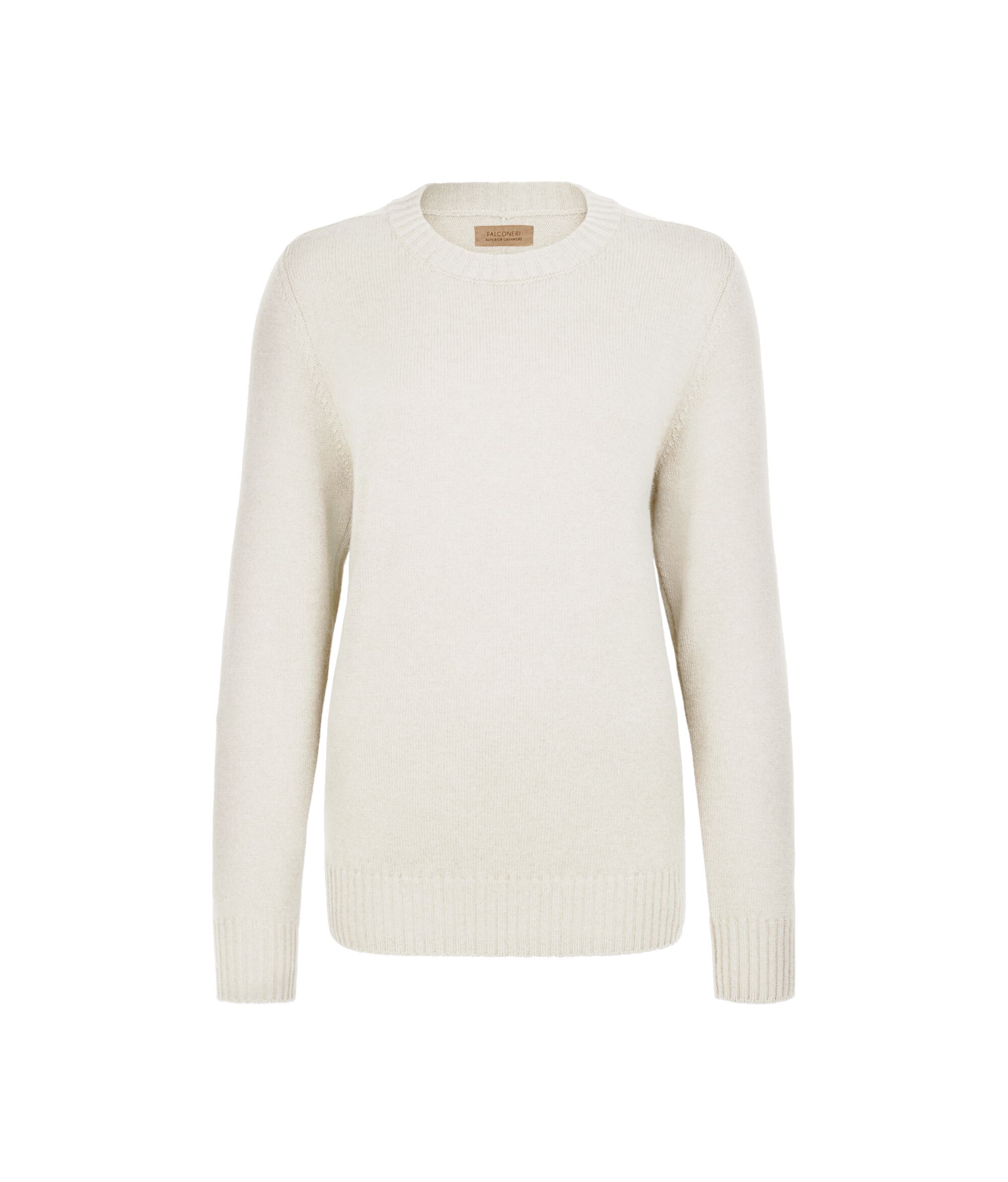 Ultrasoft Cashmere Reglan Omuz Detaylı Yuvarlak Yaka Kazak Colore Fiocco