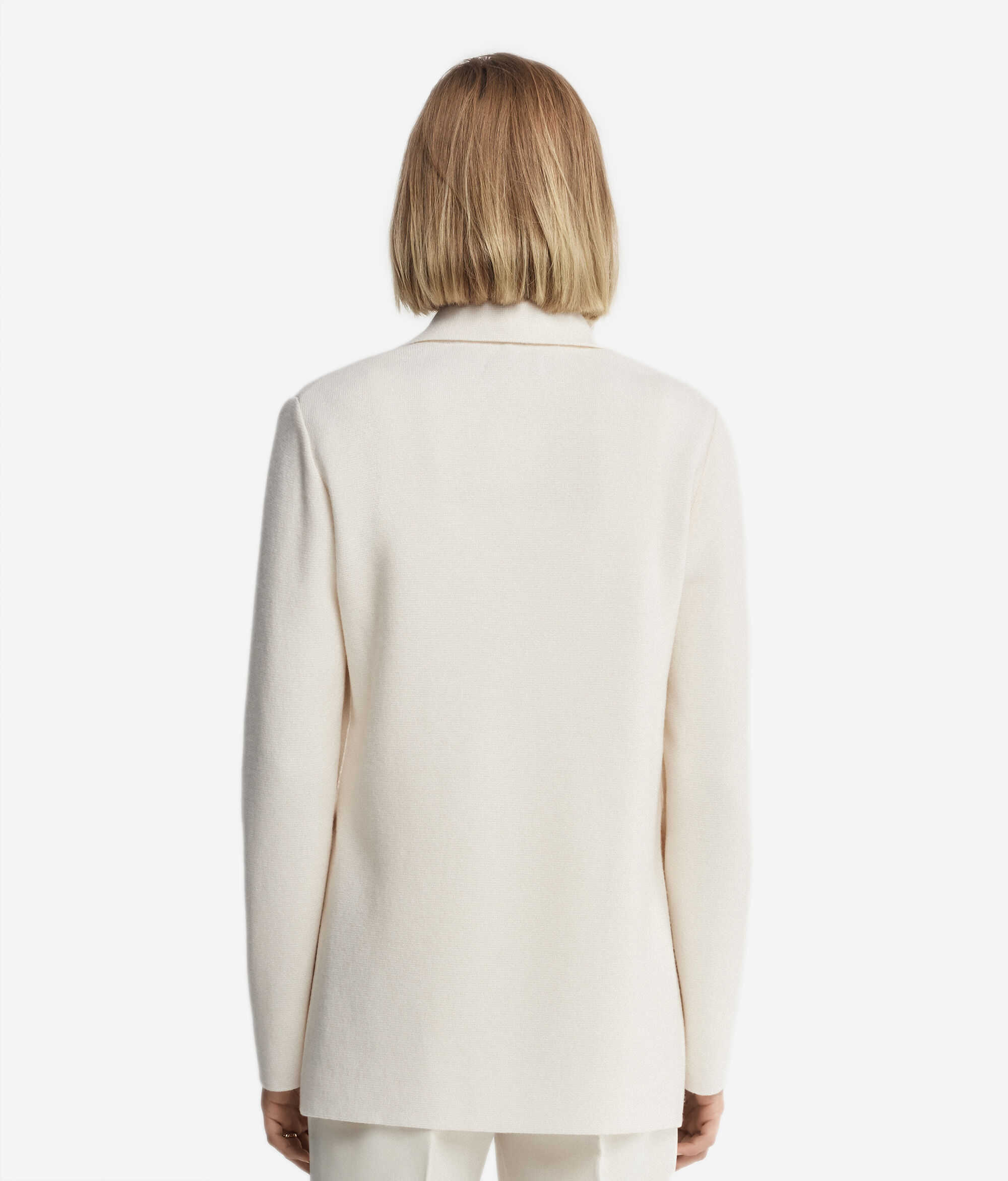 Zweireihiger Blazer aus Kaschmir Ultrasoft